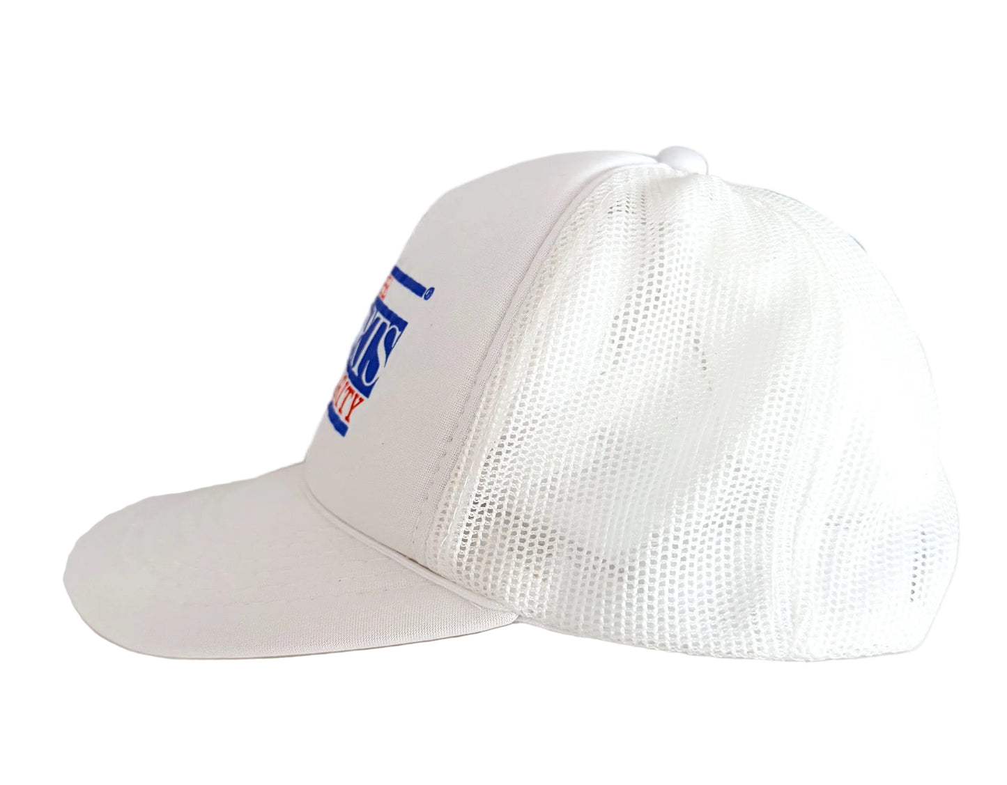 The Sports Authority White Logo Trucker Snapback Cap