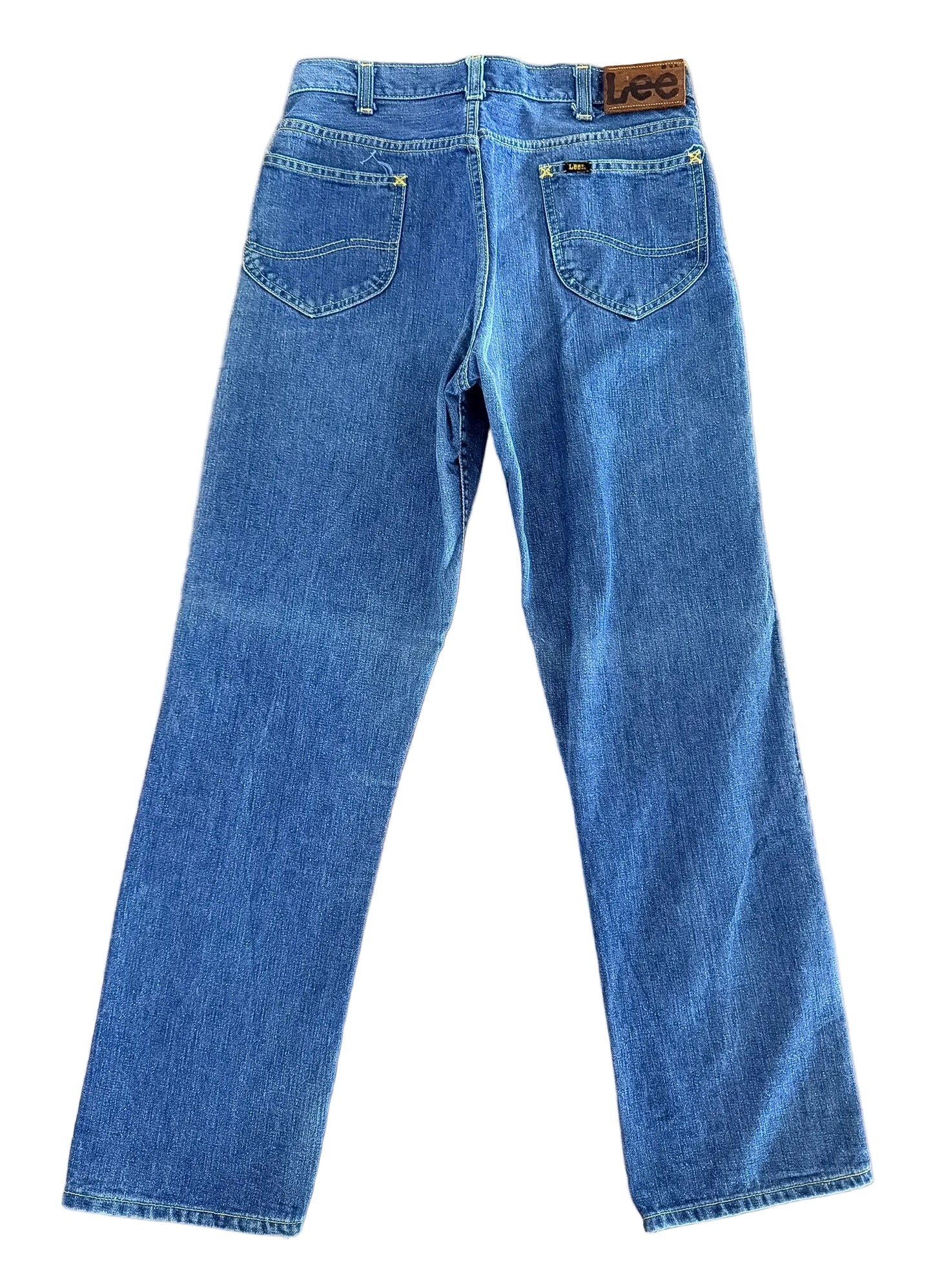 Vintage 1970S Lee Riders Union Made, Made in USA Denim Jeans, 30W