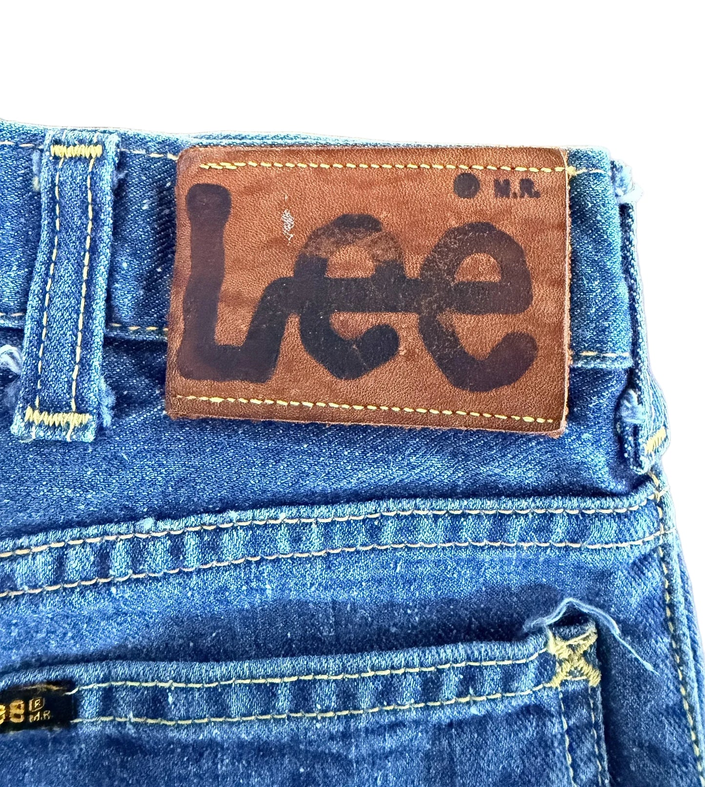 Vintage 1970S Lee Riders Union Made, Made in USA Denim Jeans, 30W