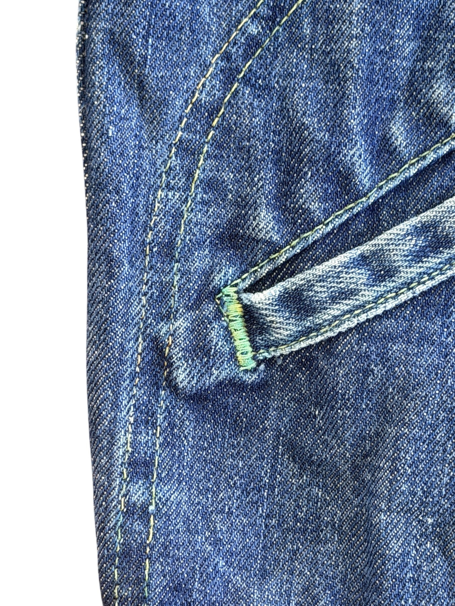 Vintage Penney's Foremost 1960s Selvedge Denim Four Pocket Jacket, Medium
