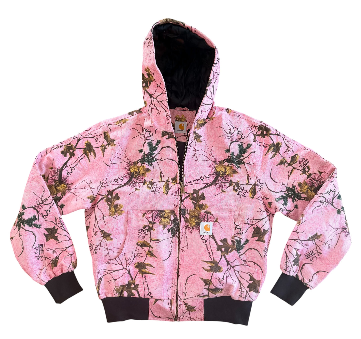 Carhartt Pink Realtree Camo Hooded Jacket, XL