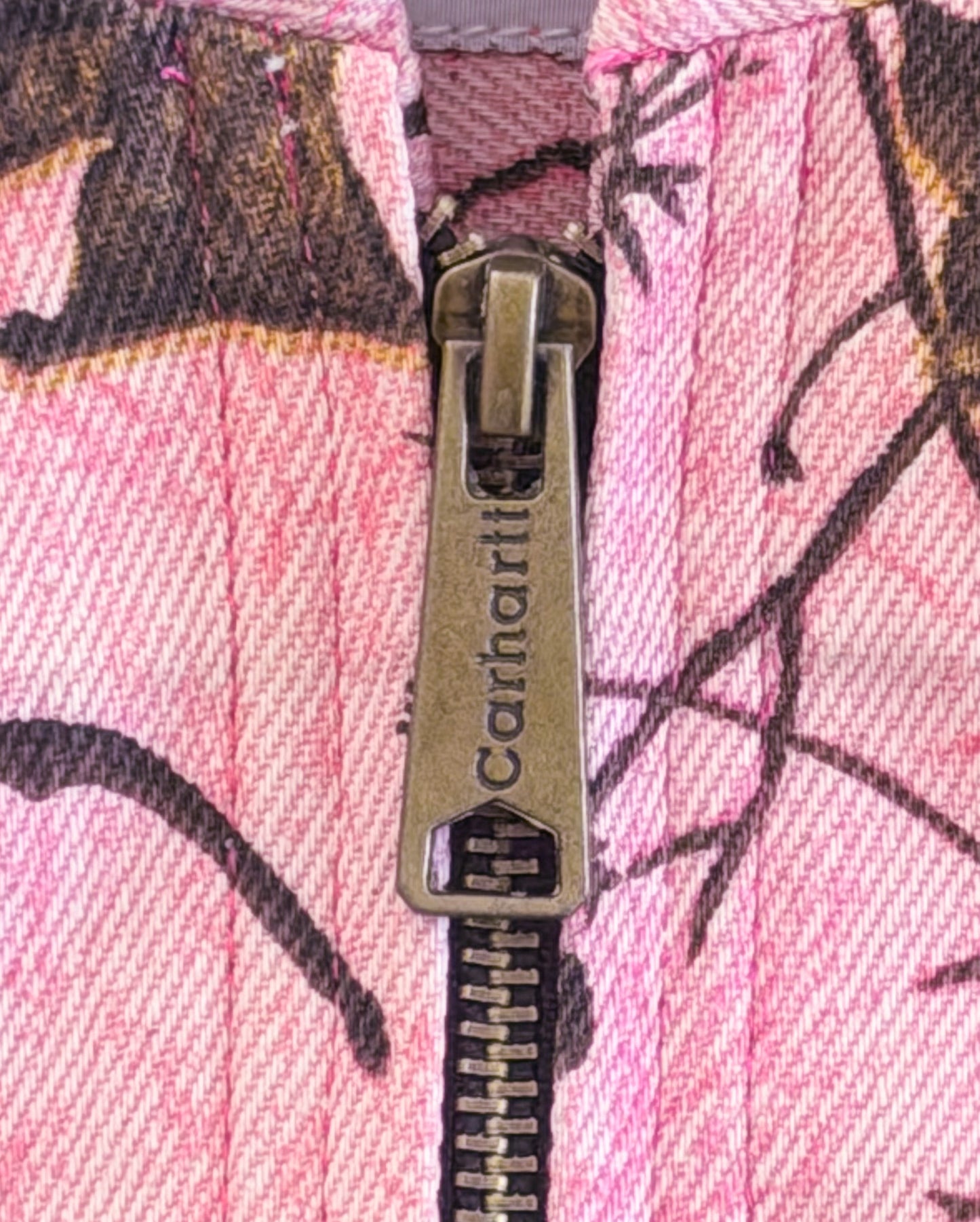 Carhartt Pink Realtree Camo Hooded Jacket, XL