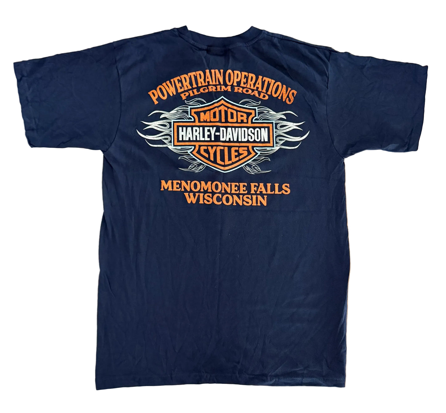 Vintage 2007 Harley Davidson Looney Tunes Tasmanian Devil “Holiday Joy” Single Stitch T-Shirt Size Large