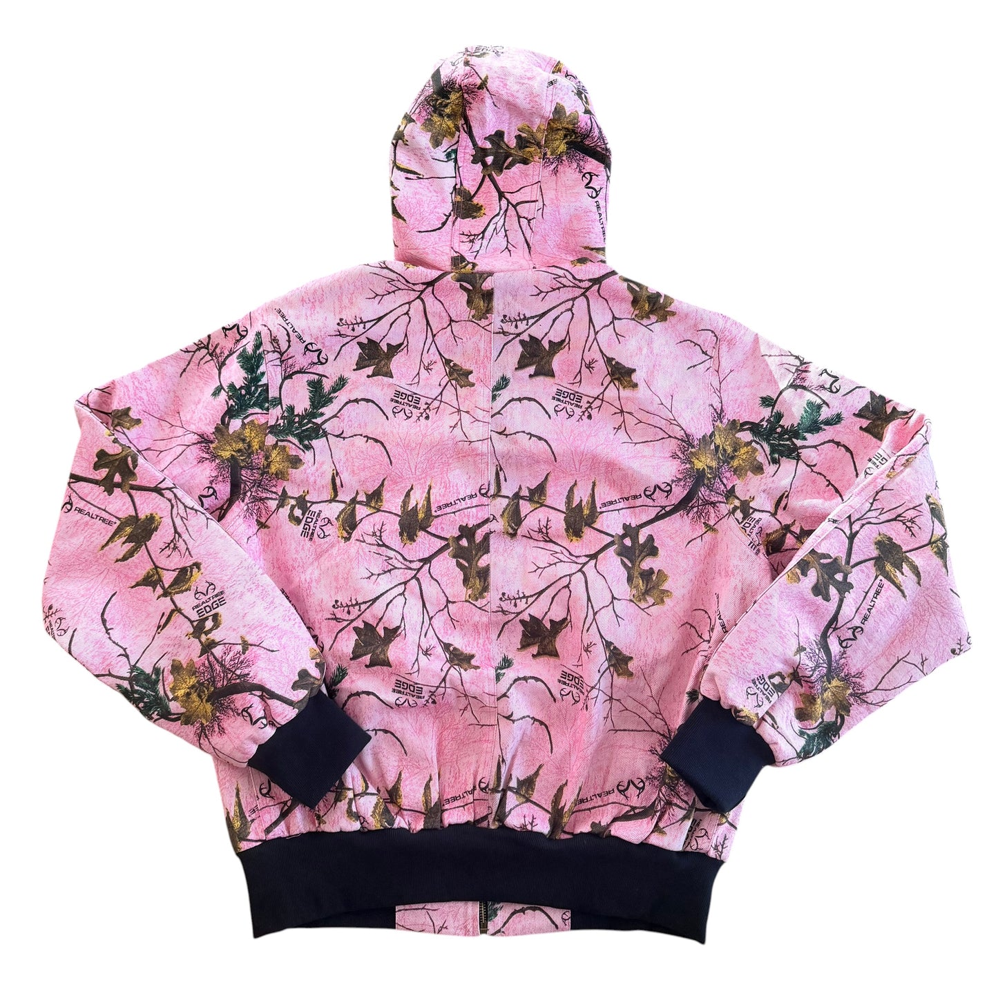 Carhartt Pink Realtree Camo Hooded Jacket, XL