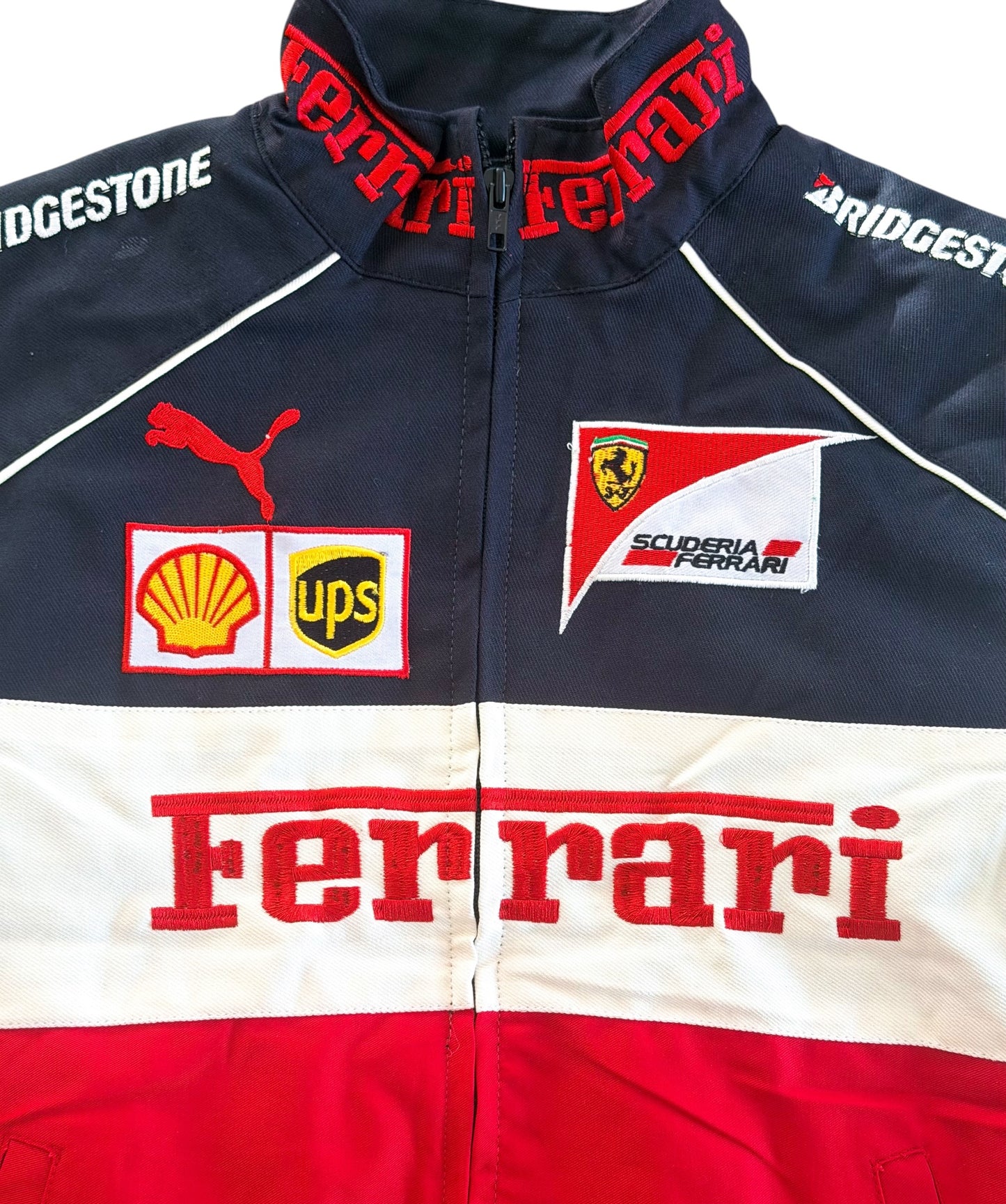 Ferrari Scuderia Embroidered Racing Jacket, Medium