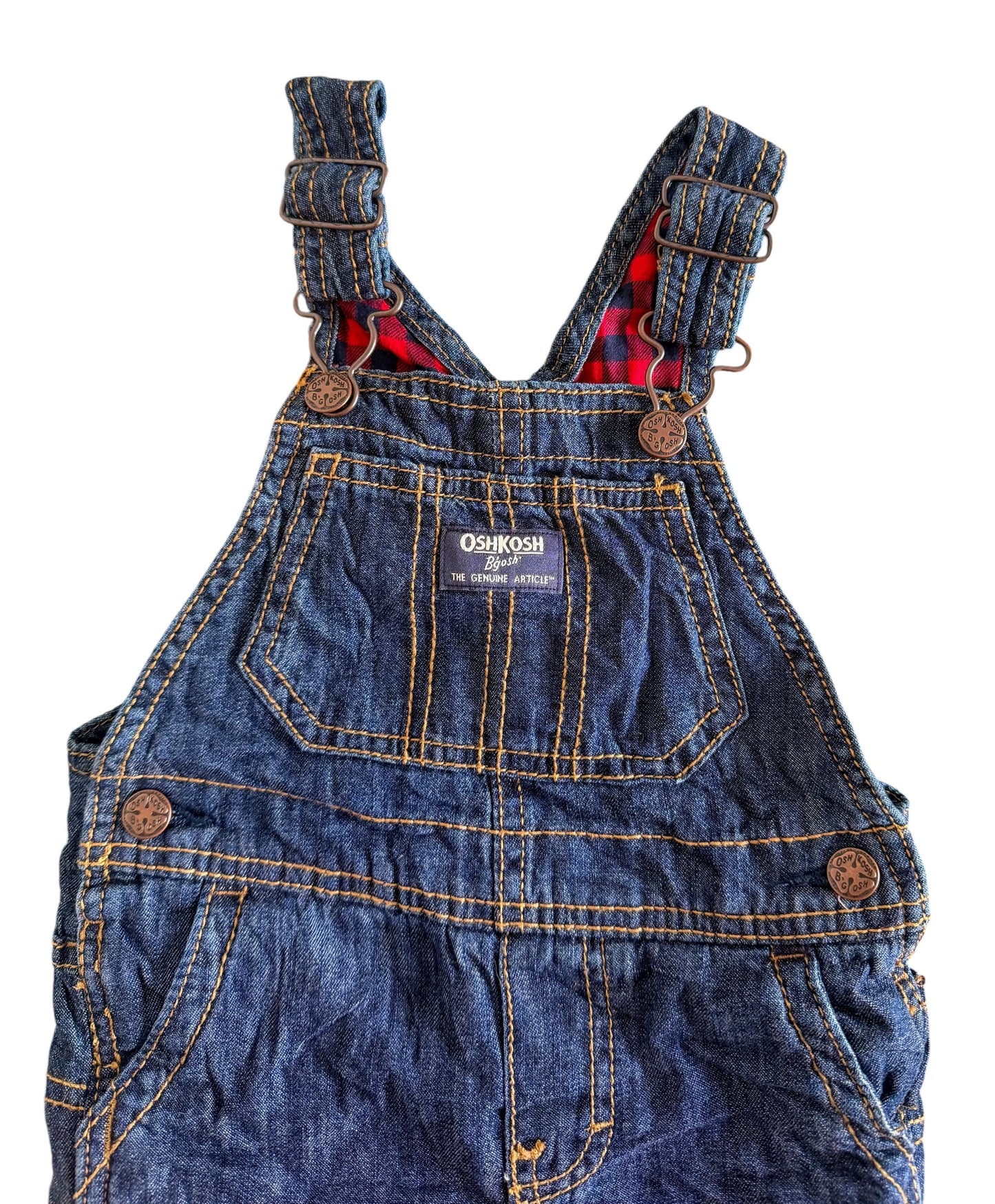 Kids OshKosh B'gosh Denim Overalls 18 Months