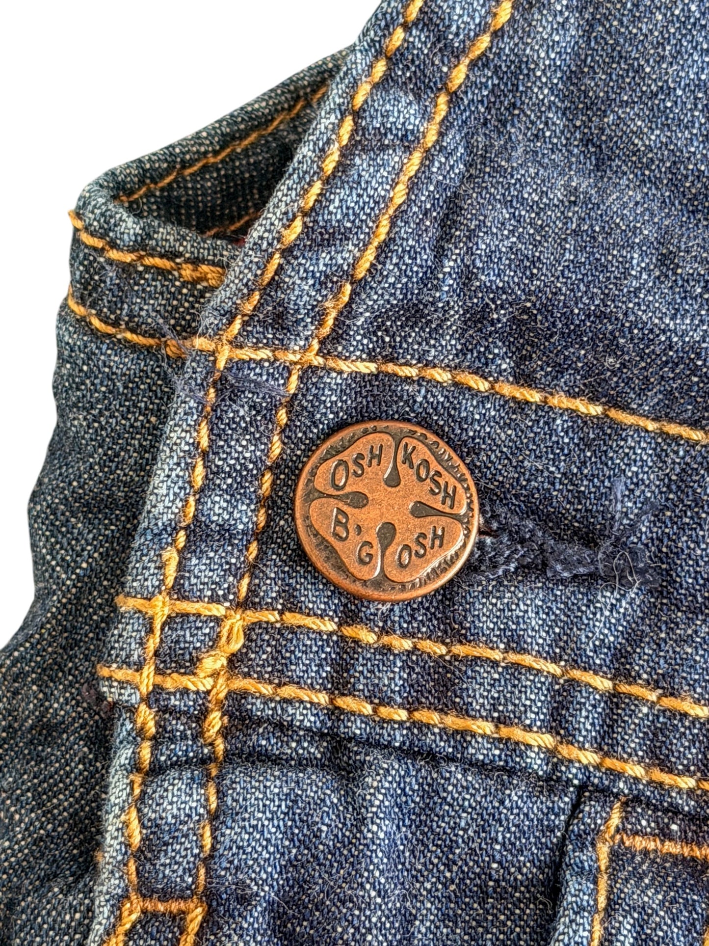 Kids OshKosh B'gosh Denim Overalls 18 Months