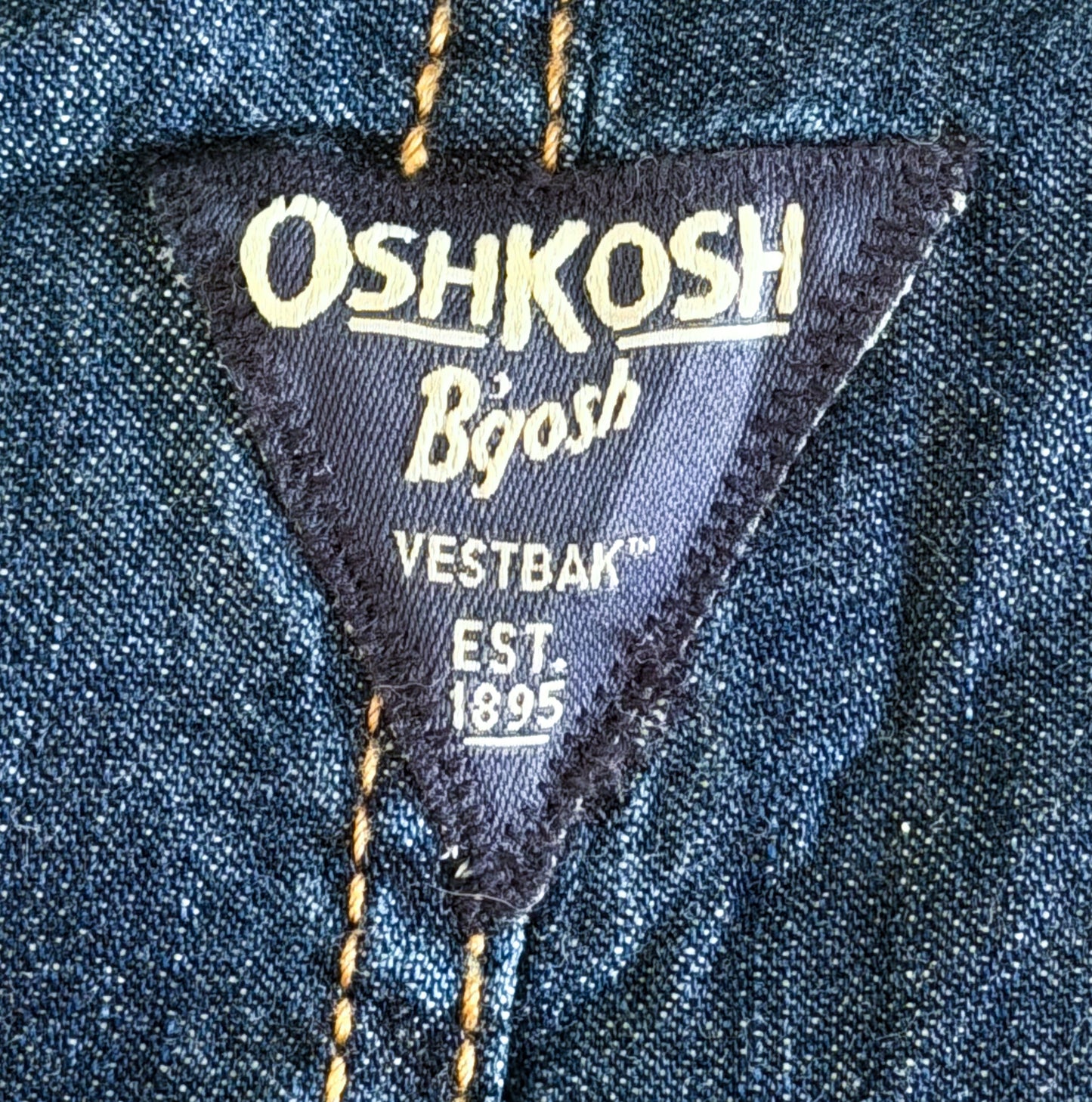 Kids OshKosh B'gosh Denim Overalls 18 Months