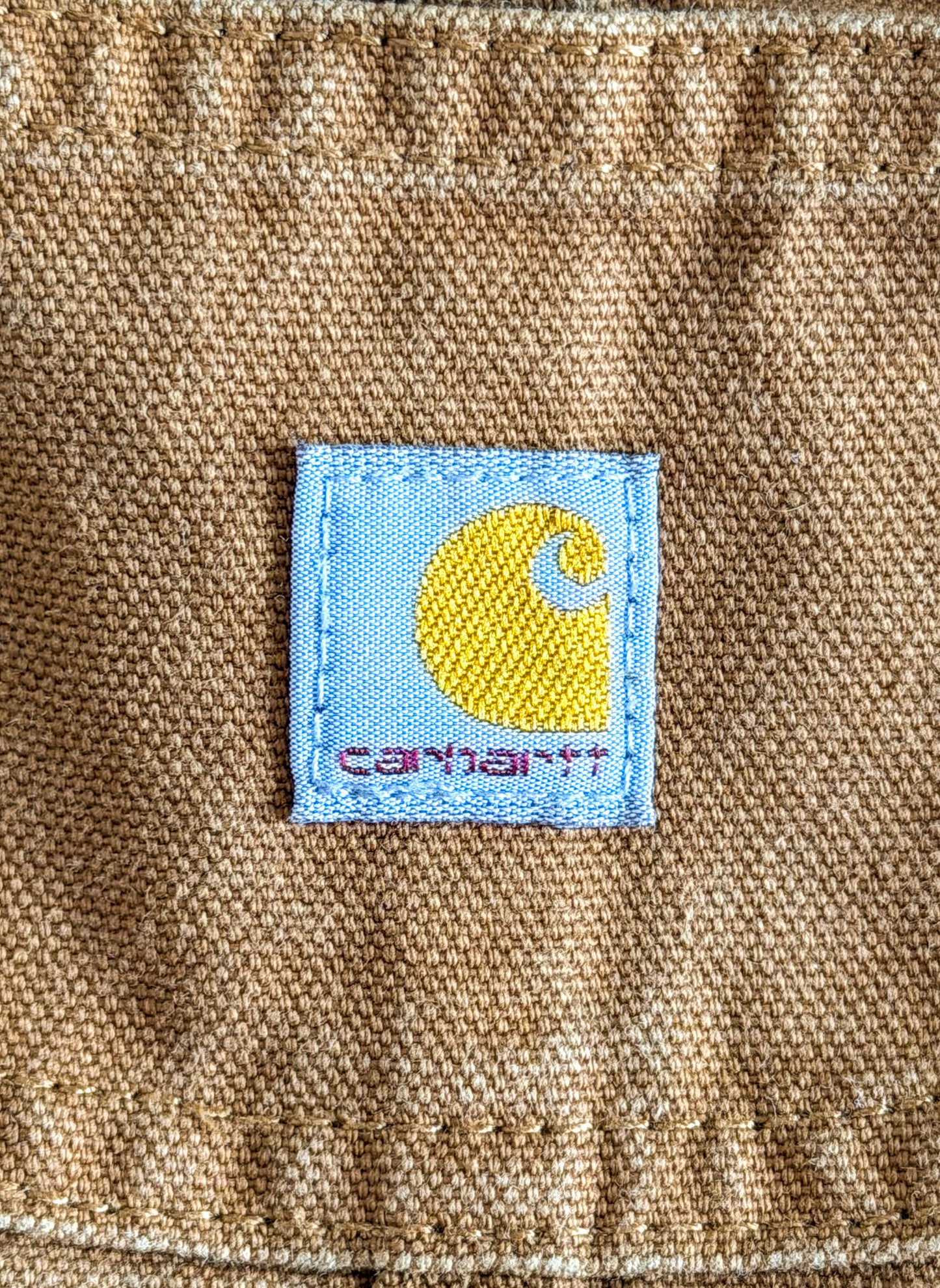 Kids Carhartt Brown Duck Canvas Baby Overalls 12 Months