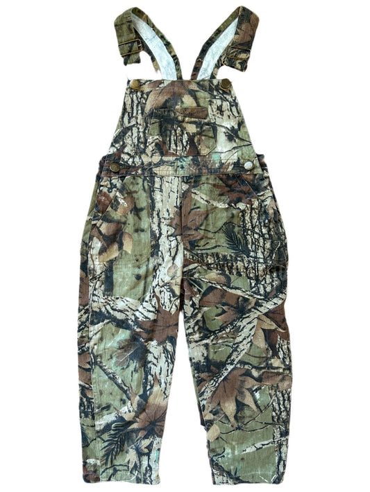 Kids Tree Camo Overalls 4 Years