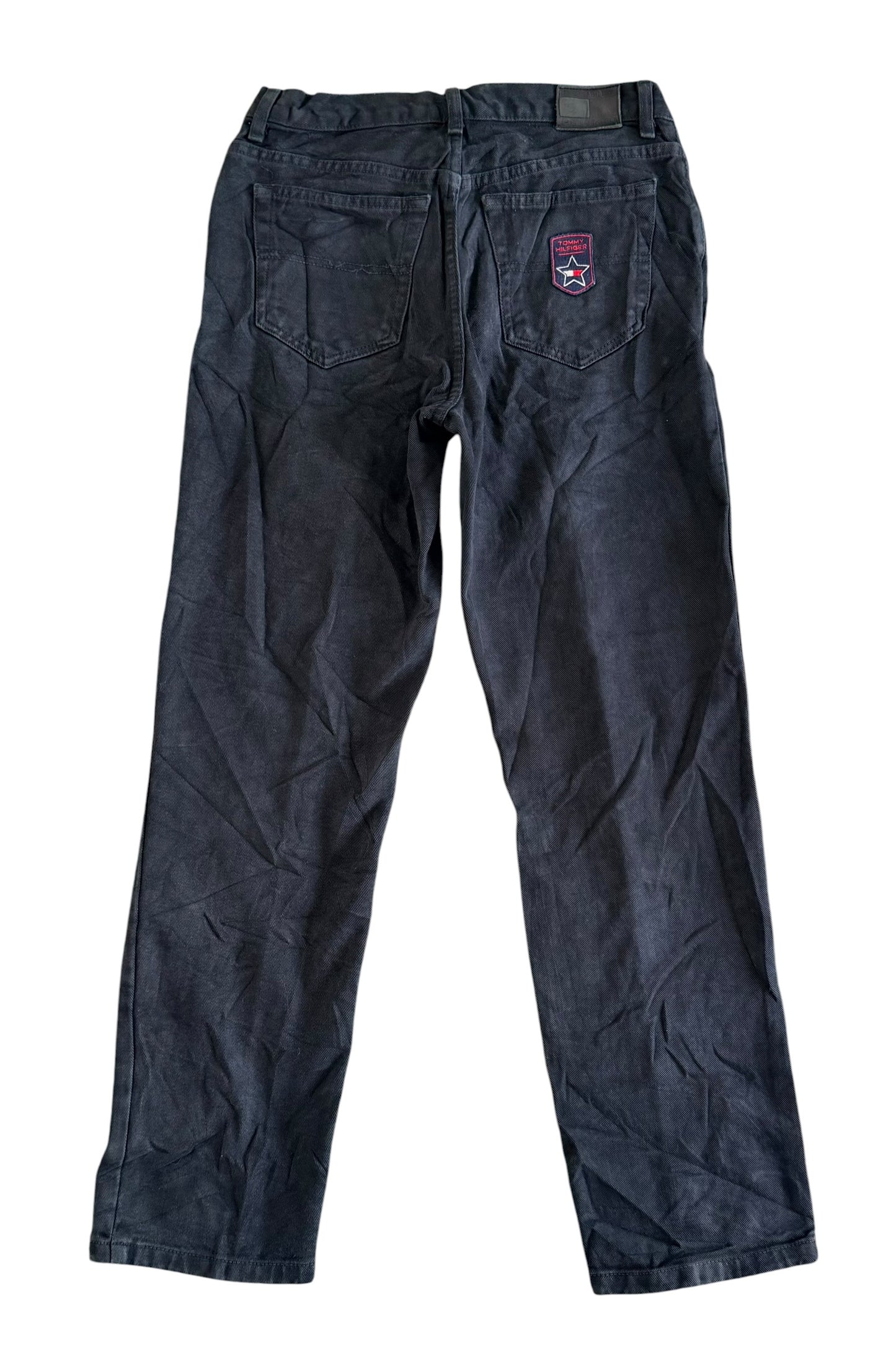 Tommy Hilfiger Black Denim Jeans, 30W 30L