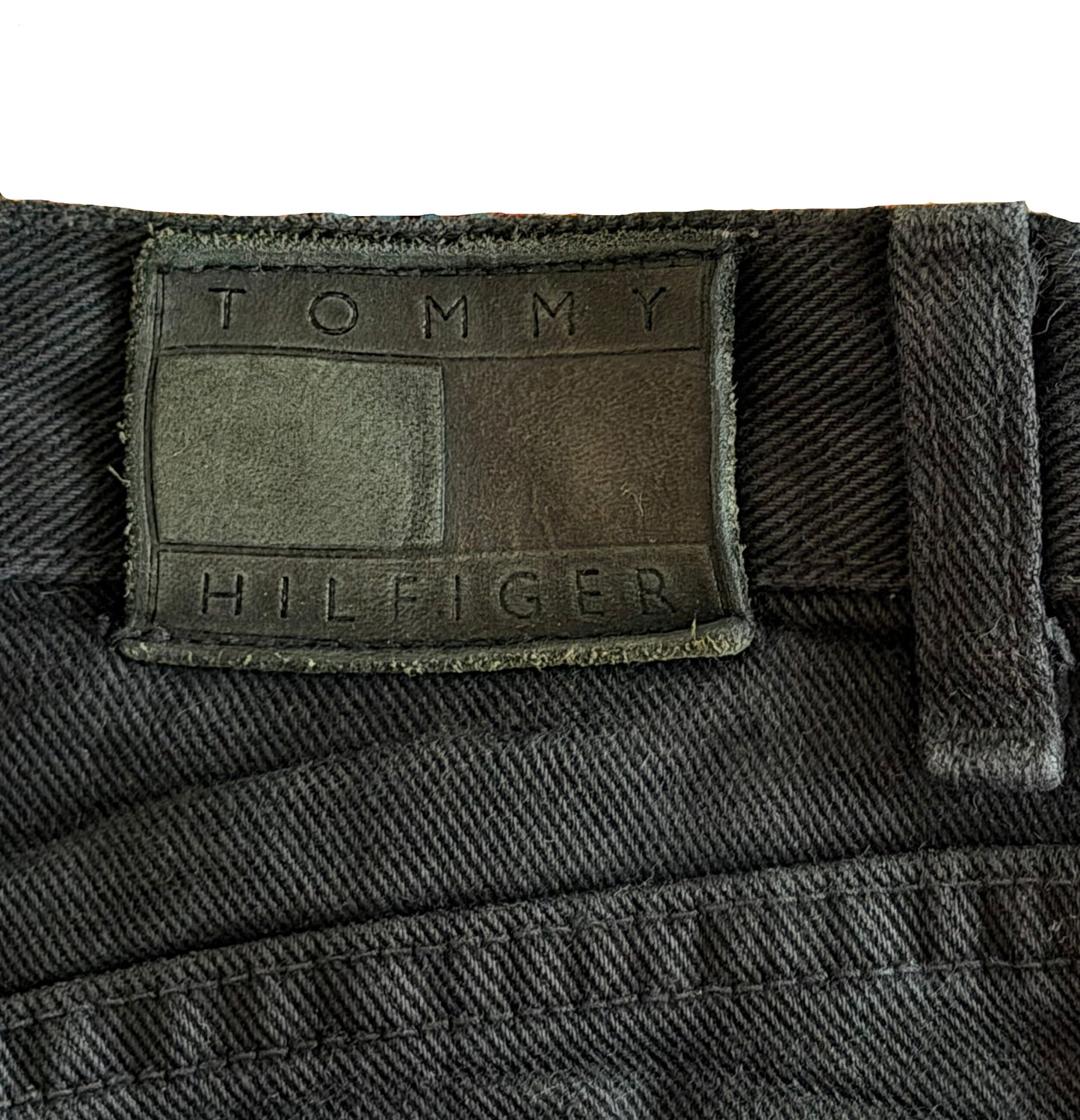 Tommy Hilfiger Black Denim Jeans, 30W 30L