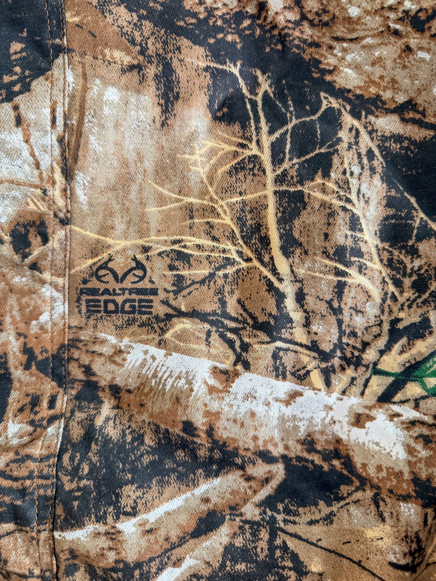 Carhartt Realtree Edge Camo Hooded Duck Canvas Jacket, XL