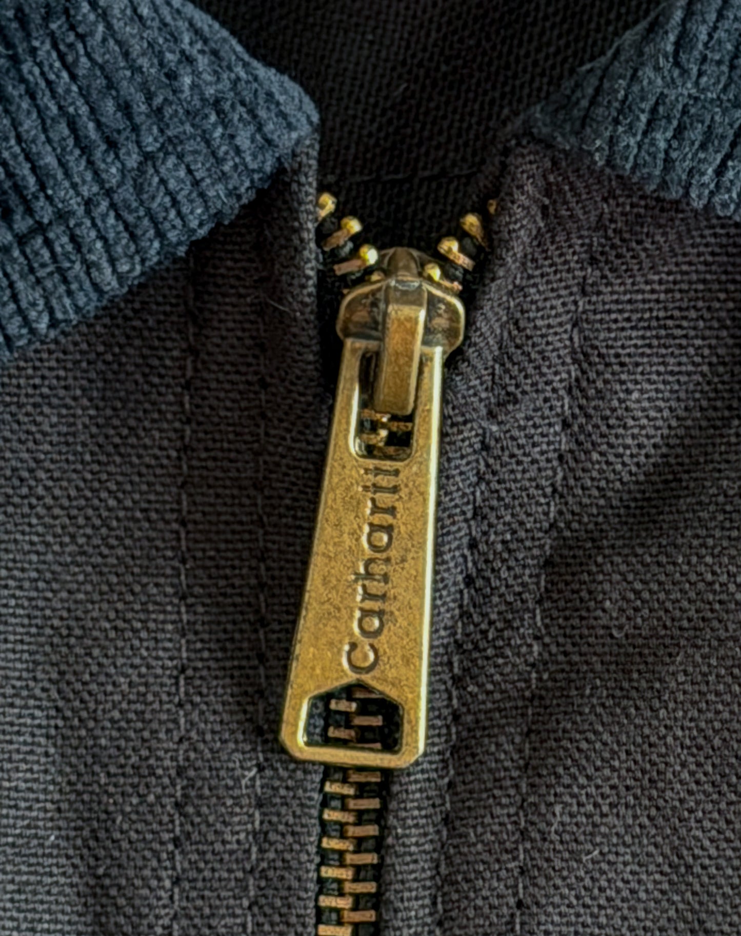 Carhartt Reworked Marlboro Black Duck Canvas Jacket, XL