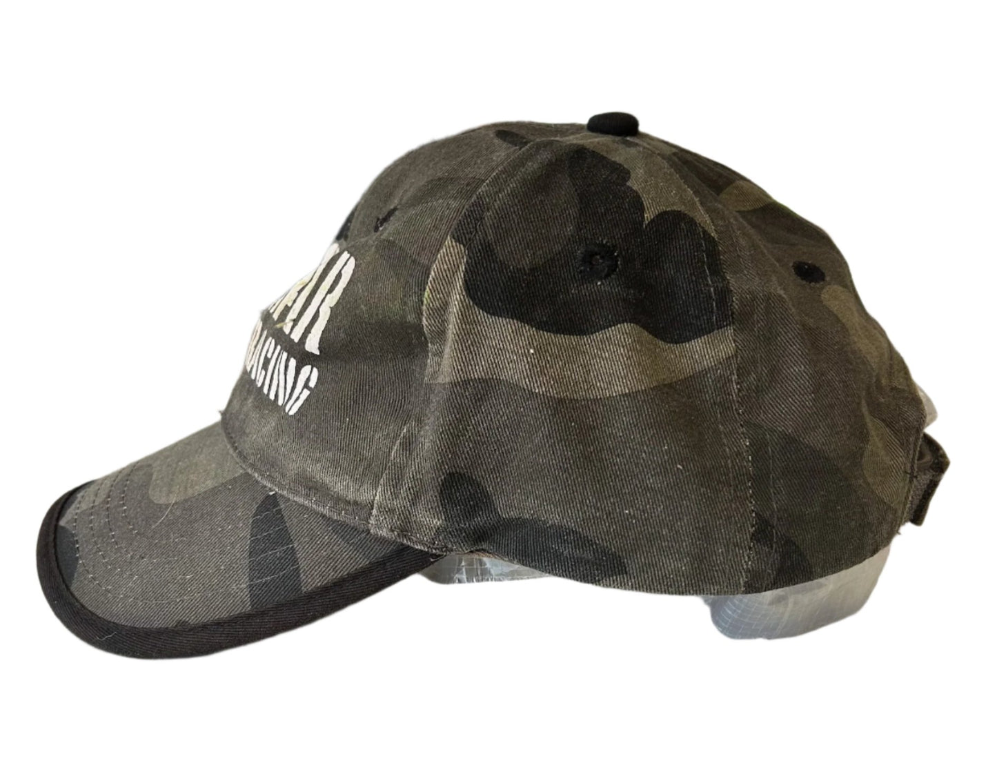 Vintage Nascar Racing Official Merchandise Grey Camo Cap