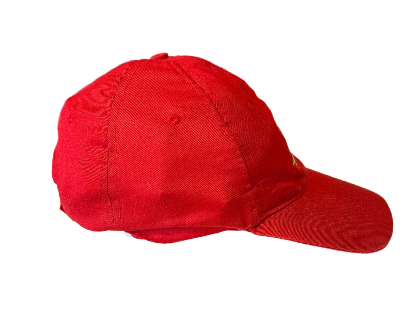 Vintage 1990s Popular Pizza Red Embroidered Cap