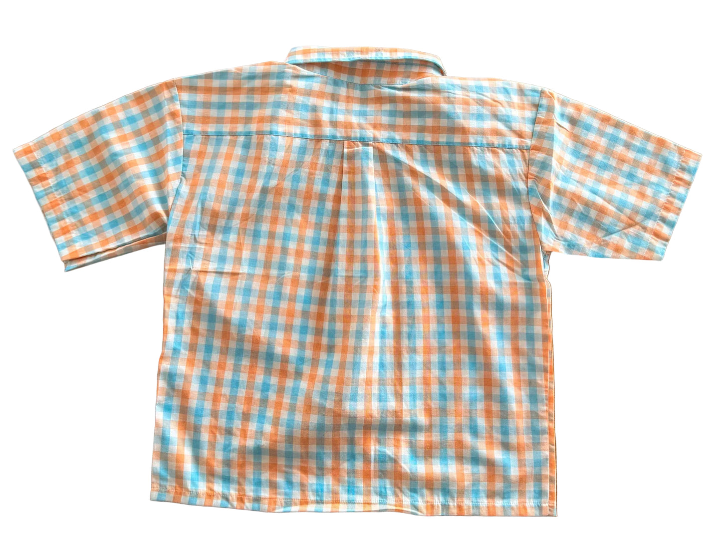 Carhartt Rework Box Fit Plaid Short Sleeve Button Up Workwear Shirt Size Medium