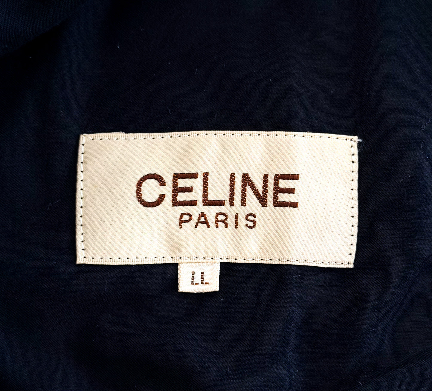 Celine Paris Gold Chain Cotton Jacket size XL