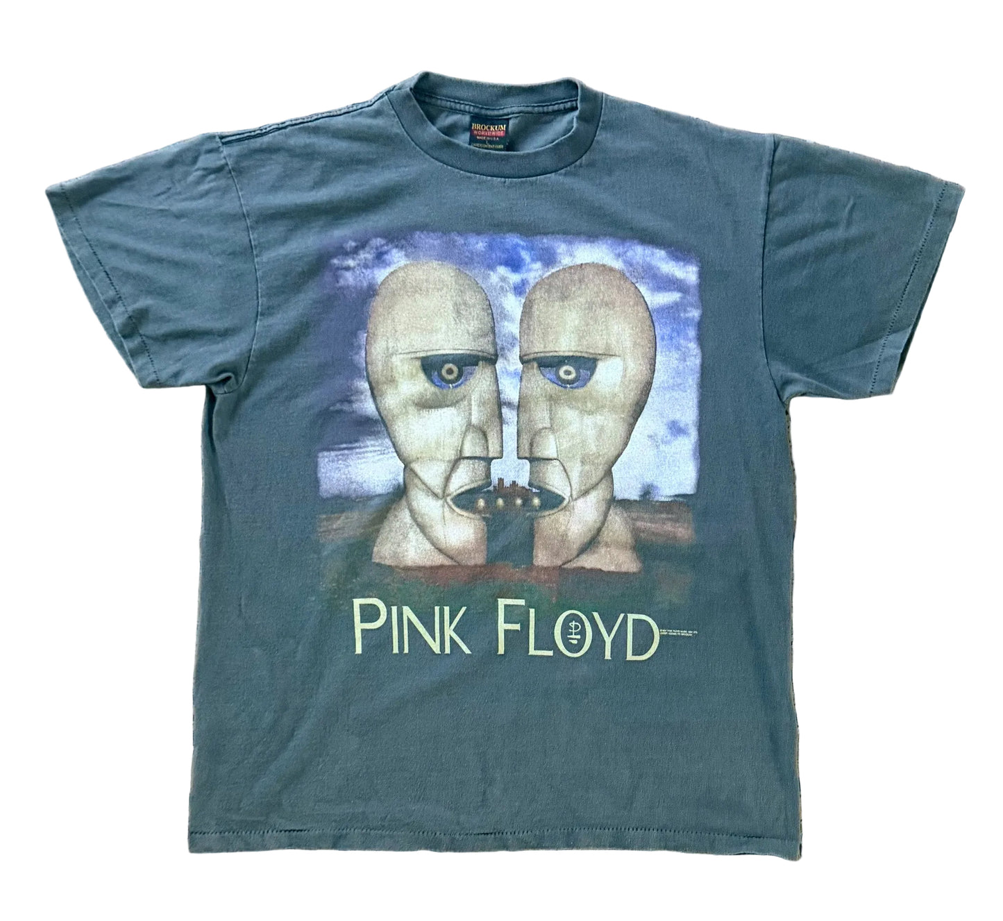 Vintage 1994 Pink Floyd Division Bell North American Tour Brockum T-Shirt, Large