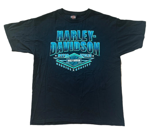 Harley Davidson Big Island Hawaii Motorcycle T-shirt XL