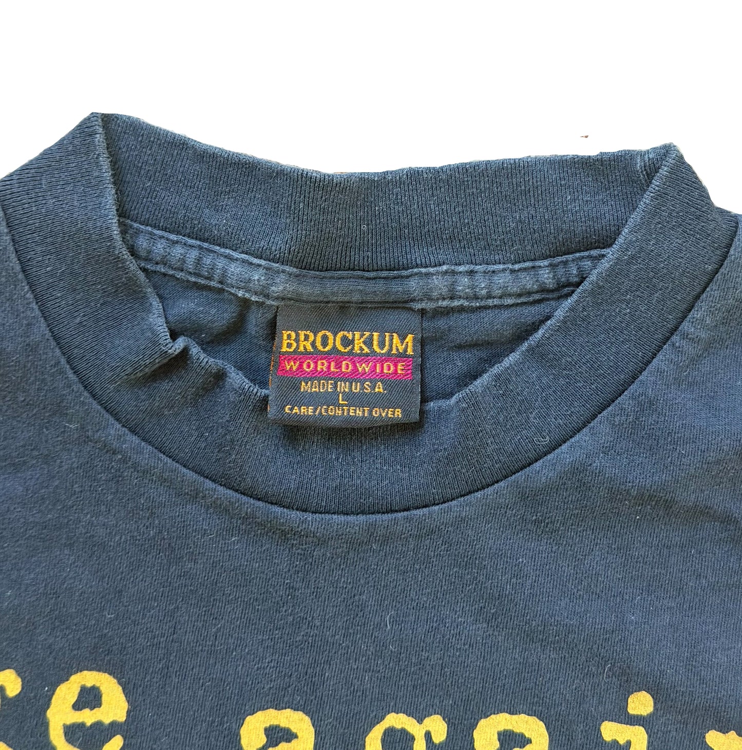 Vintage 1990s Rage Against The Machine Brockum USA Single Stitch T-Shirt Large