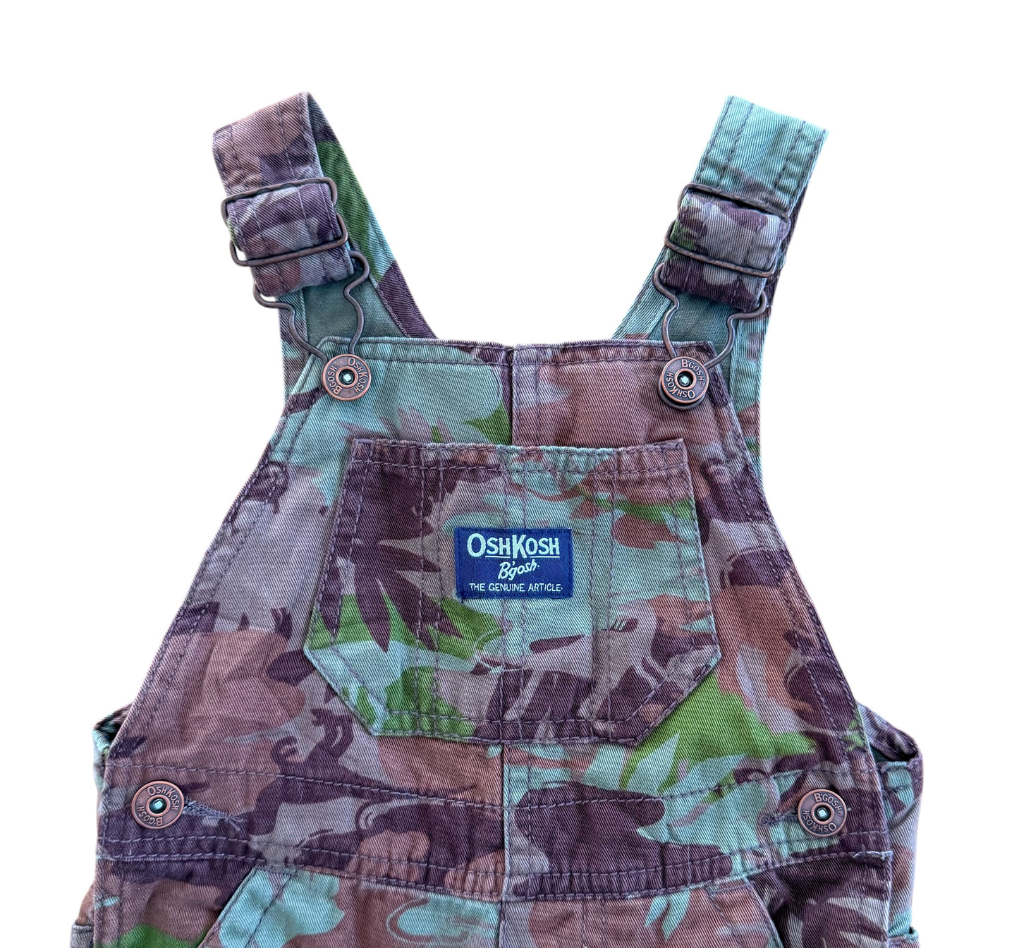 Kids OshKosh B'gosh Camo Overalls, 12 Months