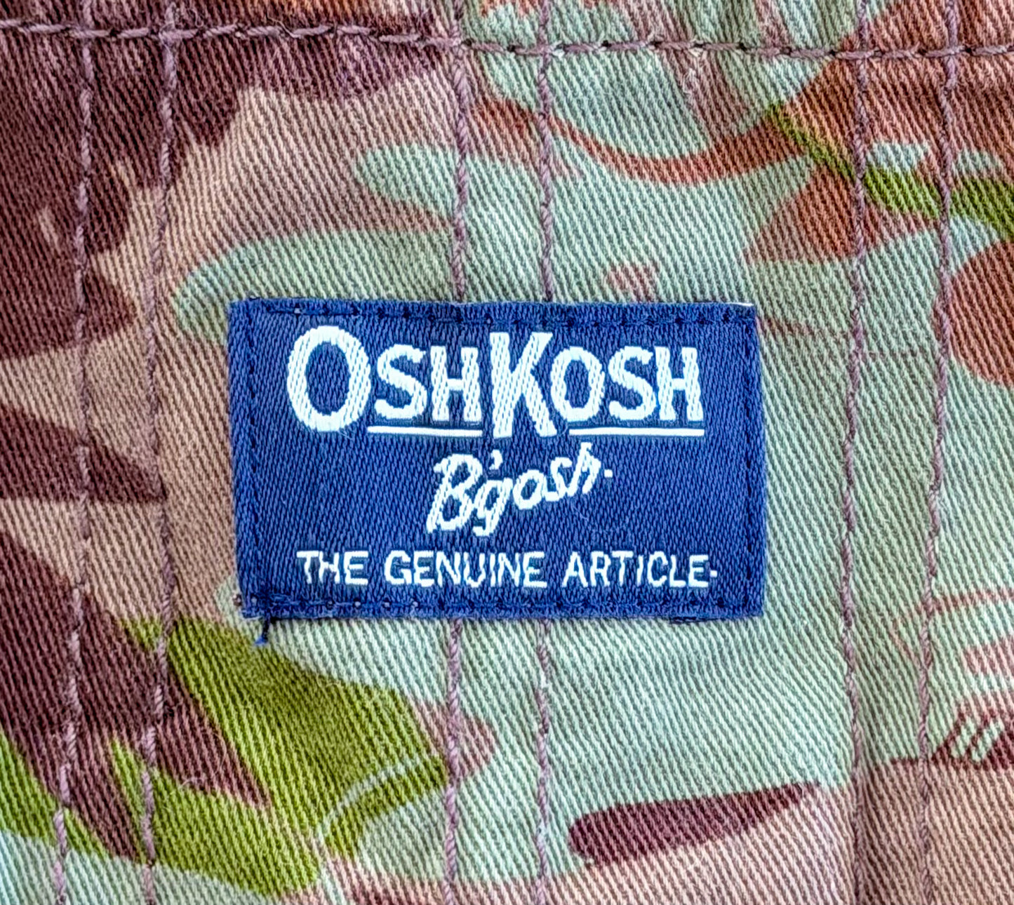 Kids OshKosh B'gosh Camo Overalls, 12 Months