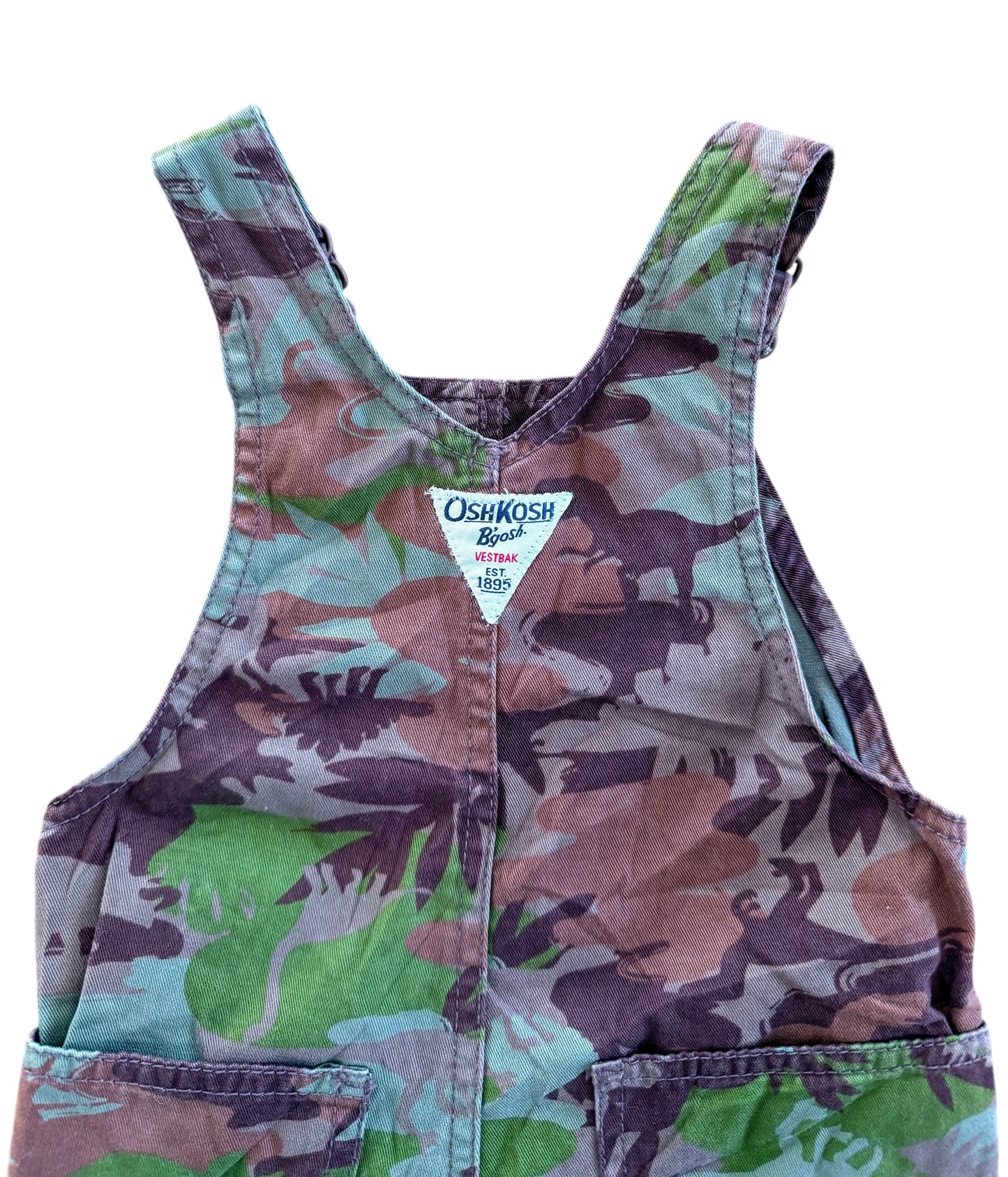 Kids OshKosh B'gosh Camo Overalls, 12 Months