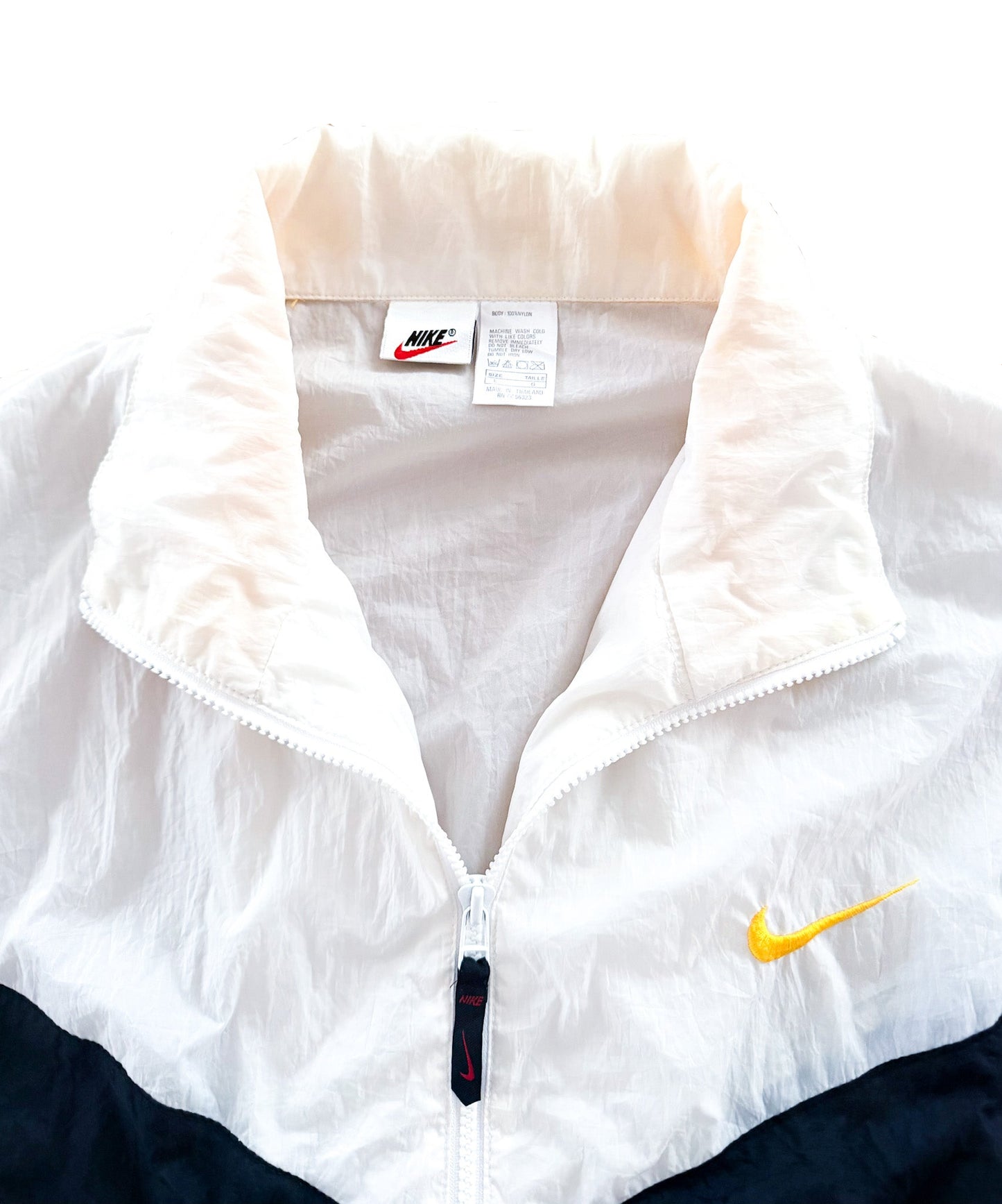 Vintage 90s Nike Colour Block Q-Zip Windbreaker Jacket Large