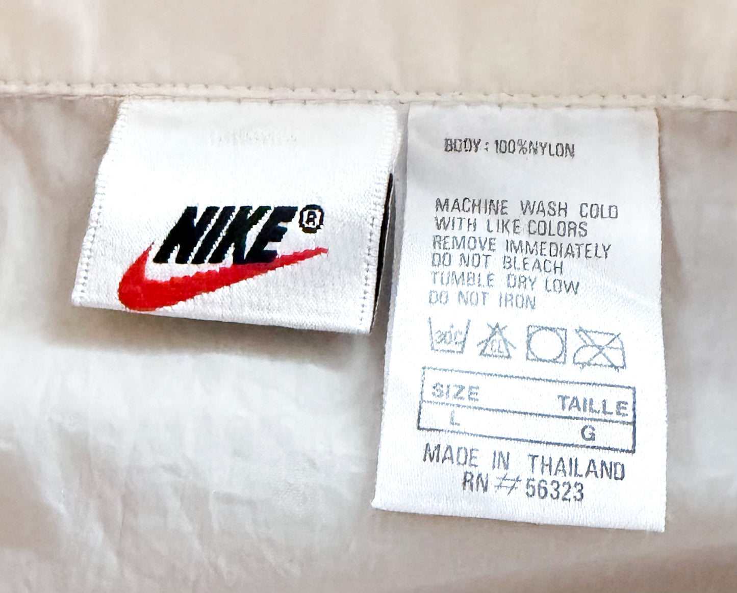 Vintage 90s Nike Colour Block Q-Zip Windbreaker Jacket Large