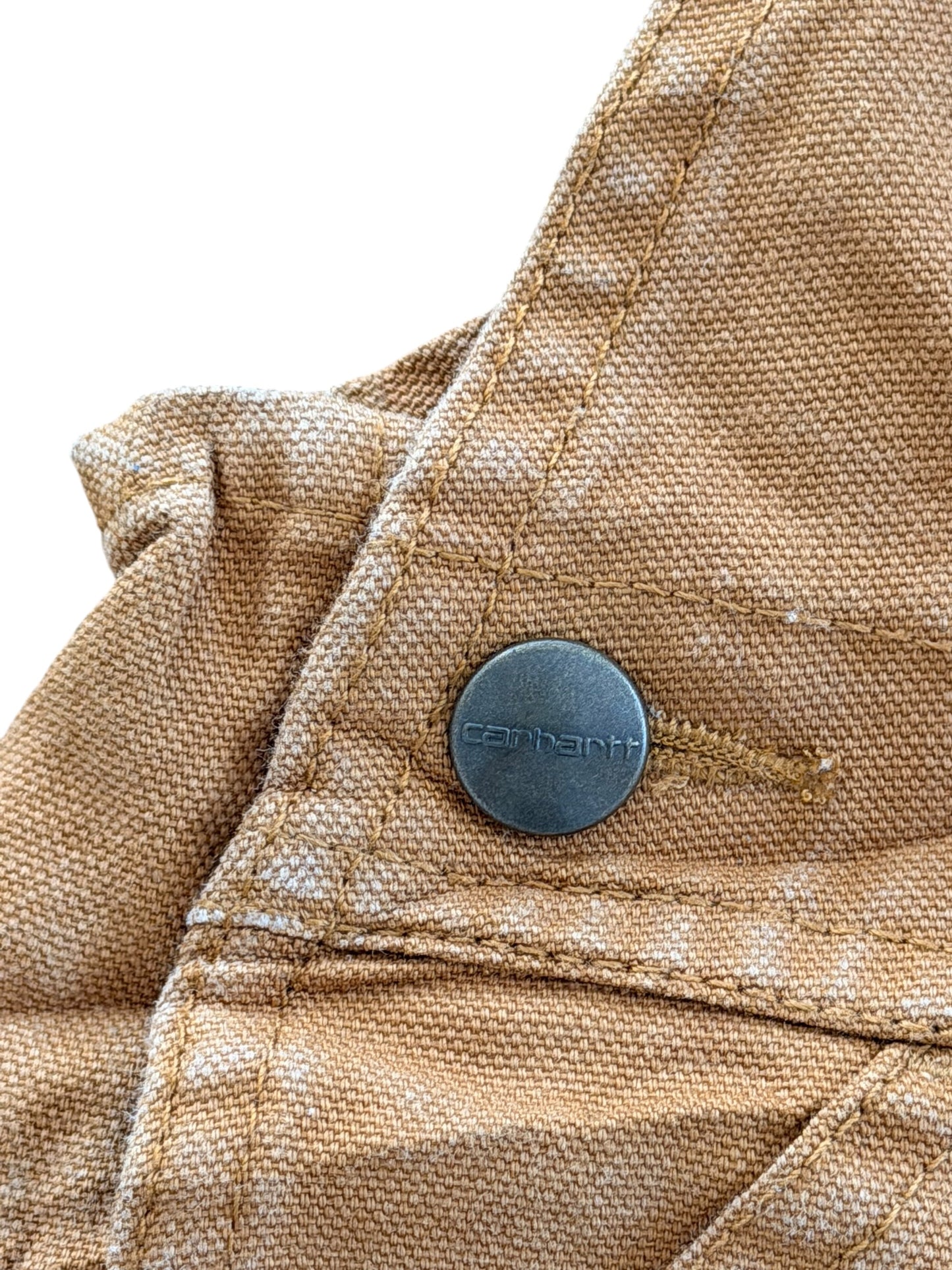 Kids Carhartt Brown Workwear Overalls, 12 Months