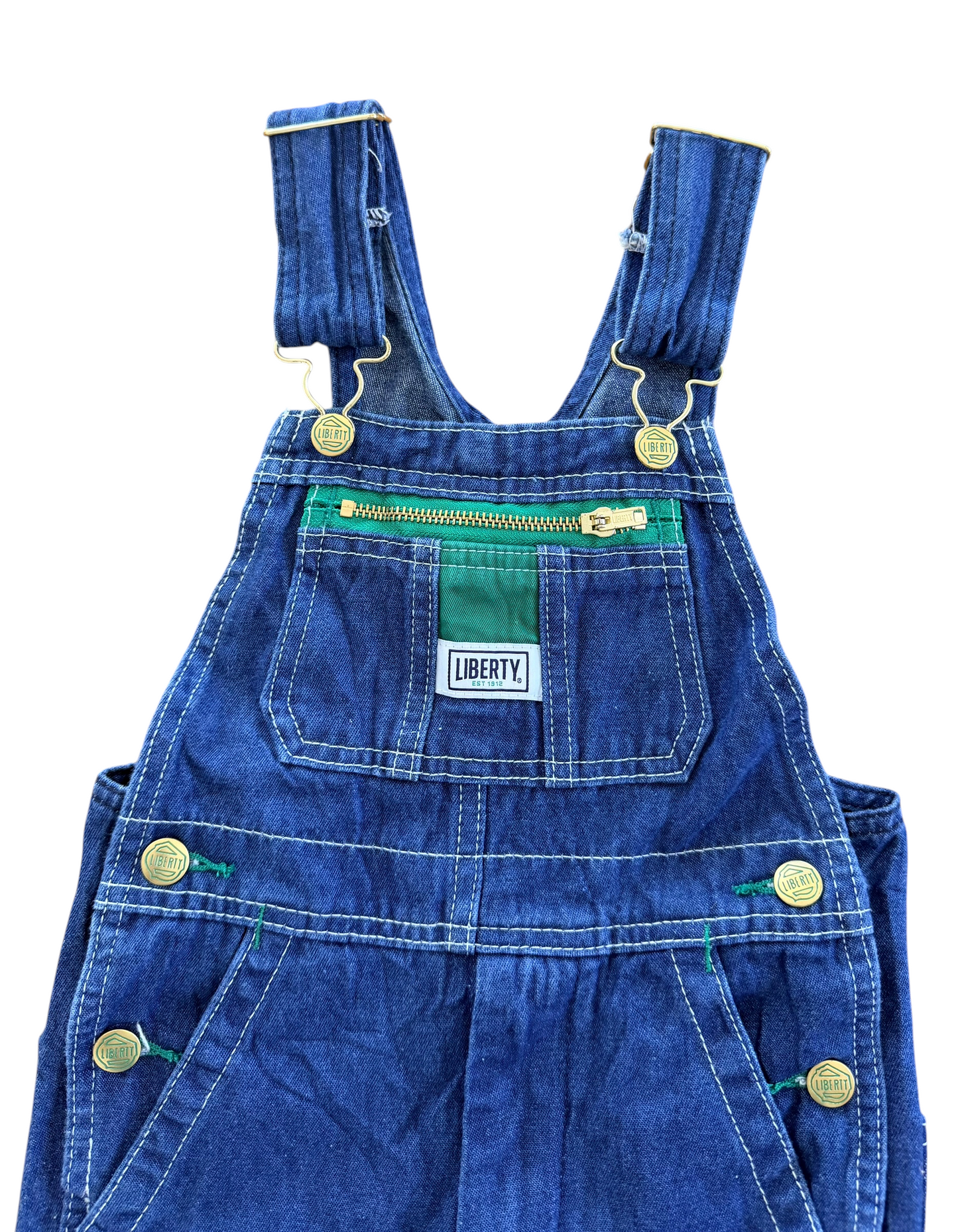 Kids Liberty Denim Workwear Overalls, 5 Years