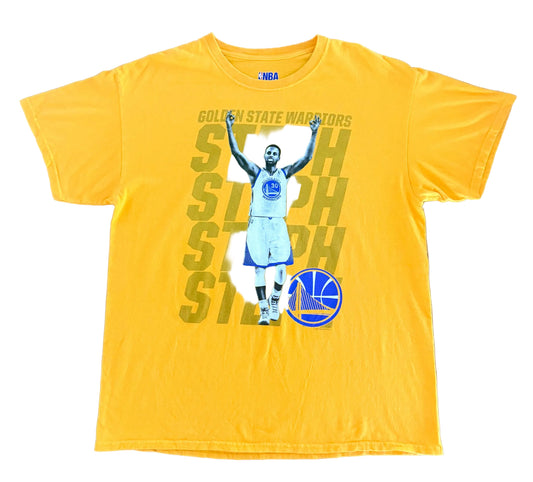Golden State Warriors Stephen Curry Graphic NBA T-Shirt Large