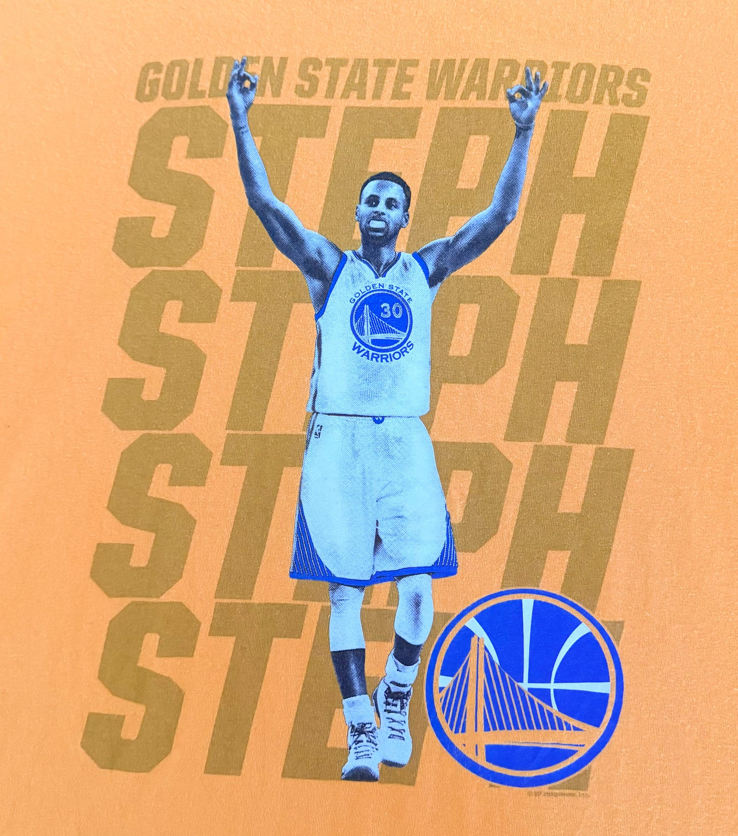 Golden State Warriors Stephen Curry Graphic NBA T-Shirt Large