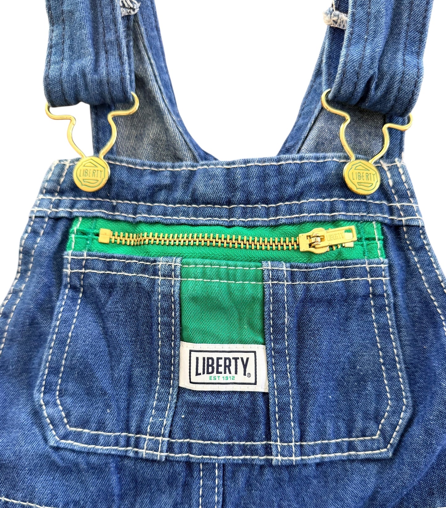 Kids Liberty Denim Workwear Overalls, 5 Years