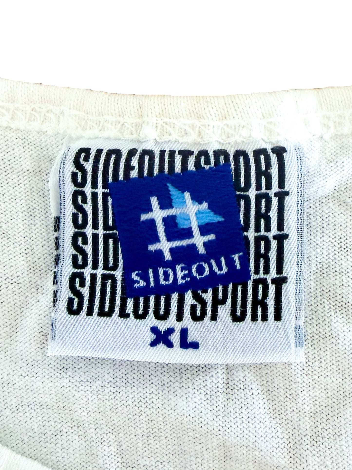 Vintage 90s Sideout Graphic Surf Tank Singlet XL