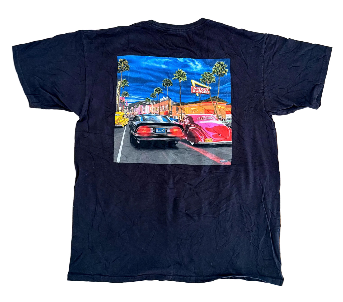 Vintage In-N-Out Burger California Graphic T-Shirt Large