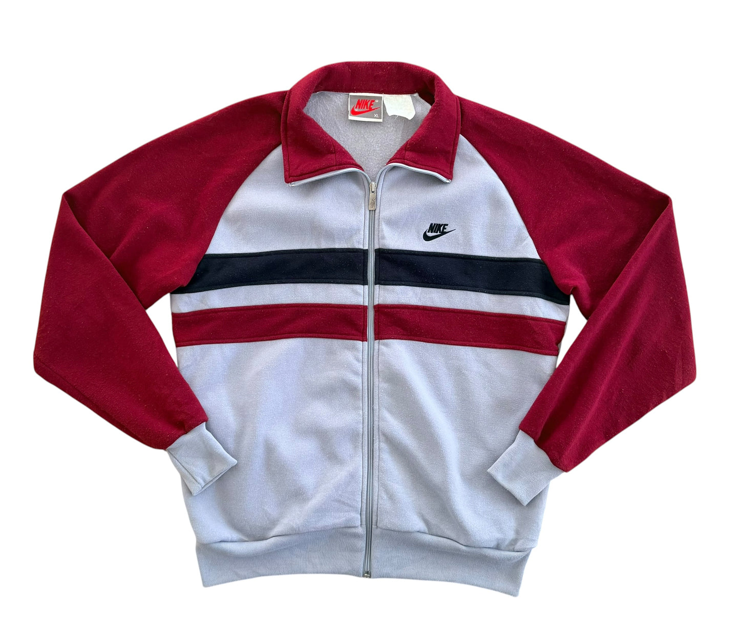 Vintage Nike Colour Block Full Zip Track Jacket, XL