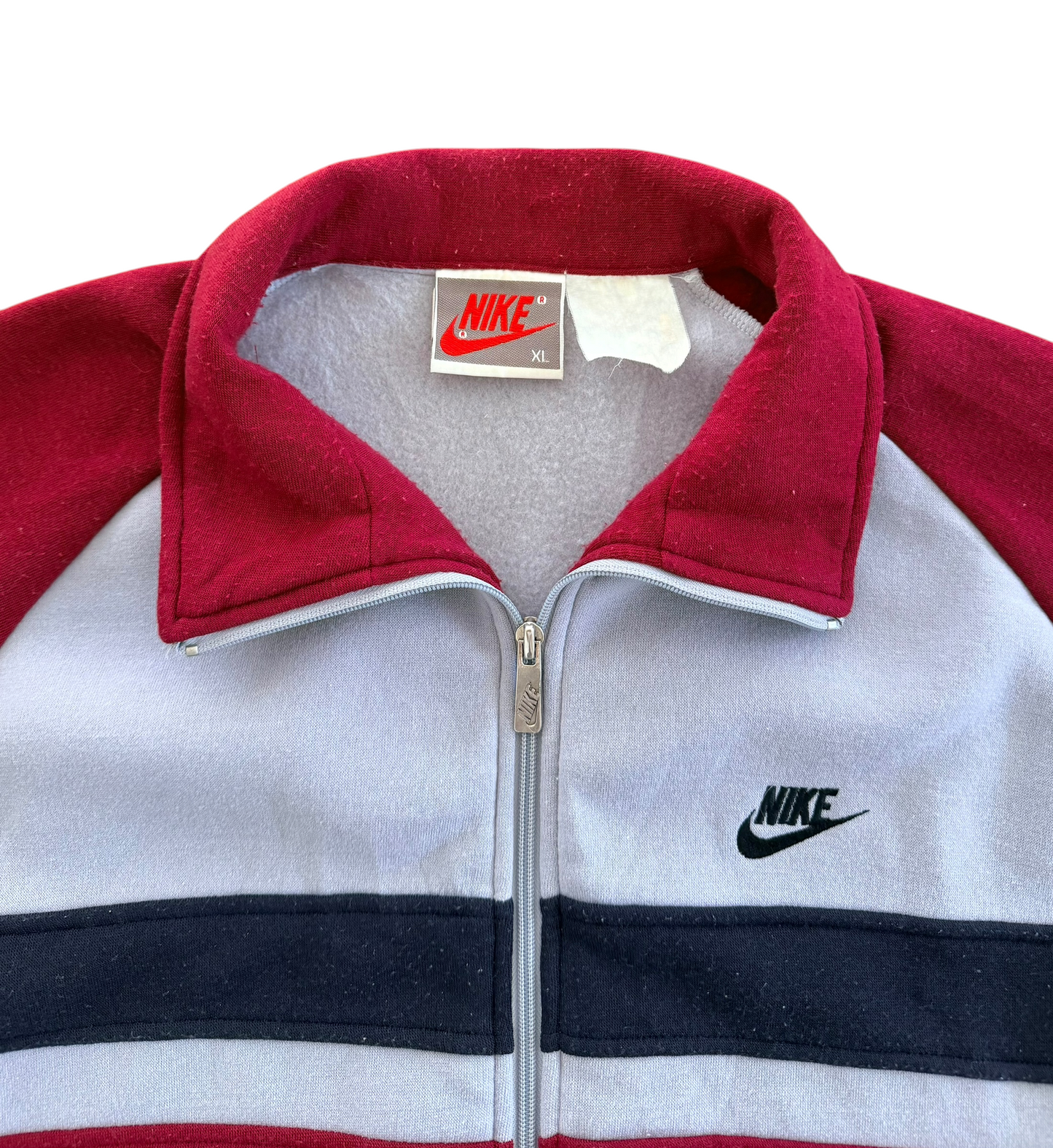 Vintage Nike Colour Block Full Zip Track Jacket, XL