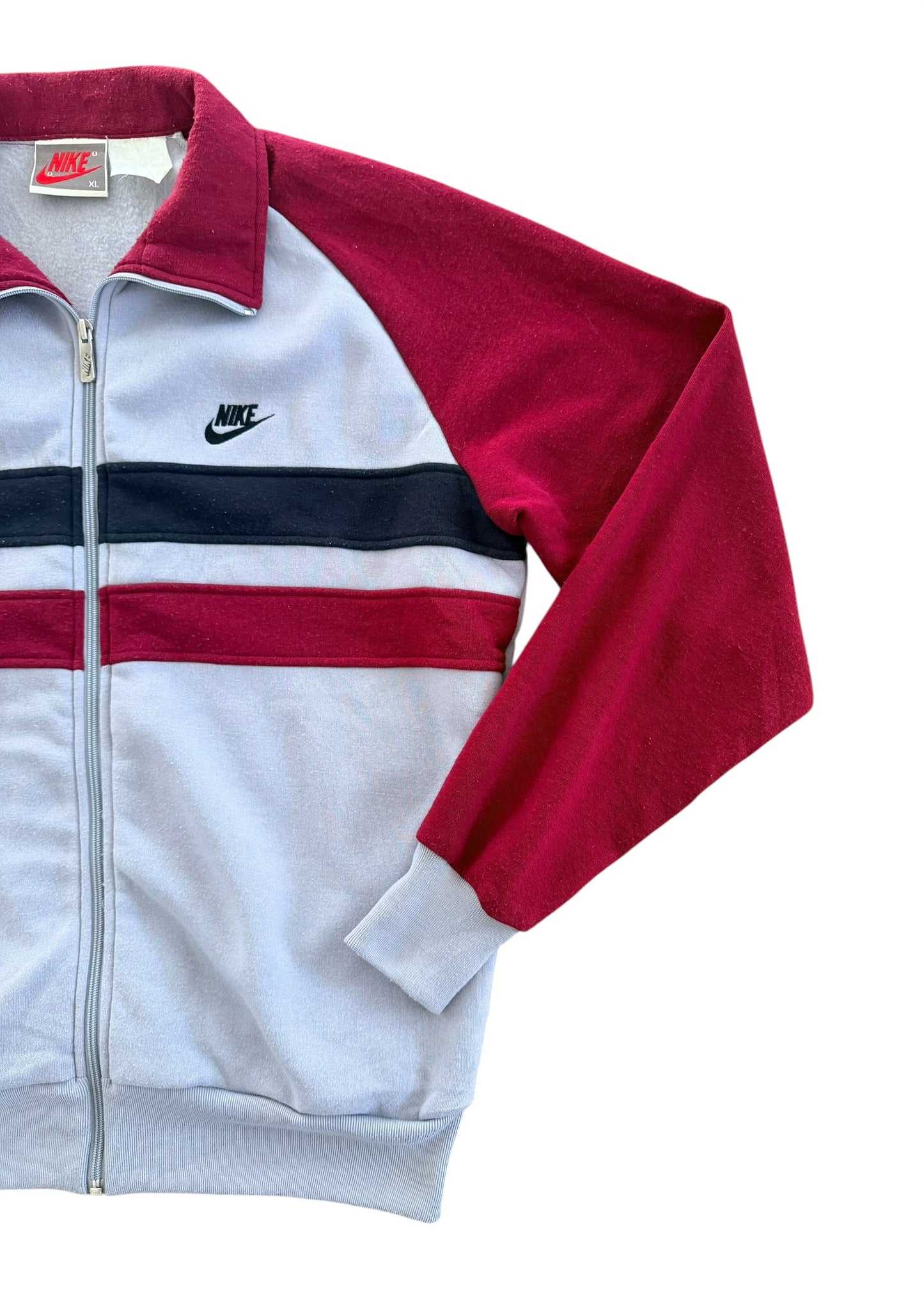 Vintage Nike Colour Block Full Zip Track Jacket, XL