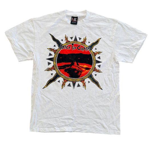 Alice in Chains Giant Label Single Stitch Band T-Shirt, Large