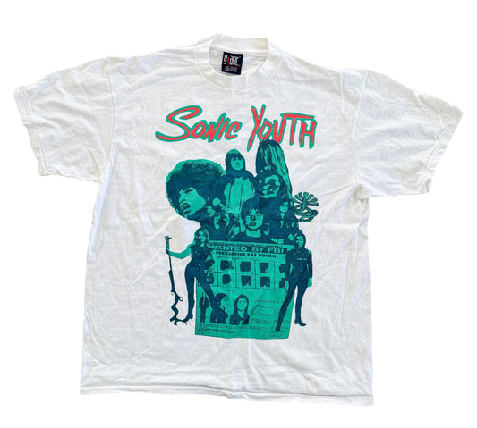 Sonic Youth Kool Thing Giant Label Band T-Shirt, XL
