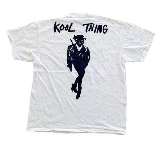 Sonic Youth Kool Thing Giant Label Band T-Shirt, XL