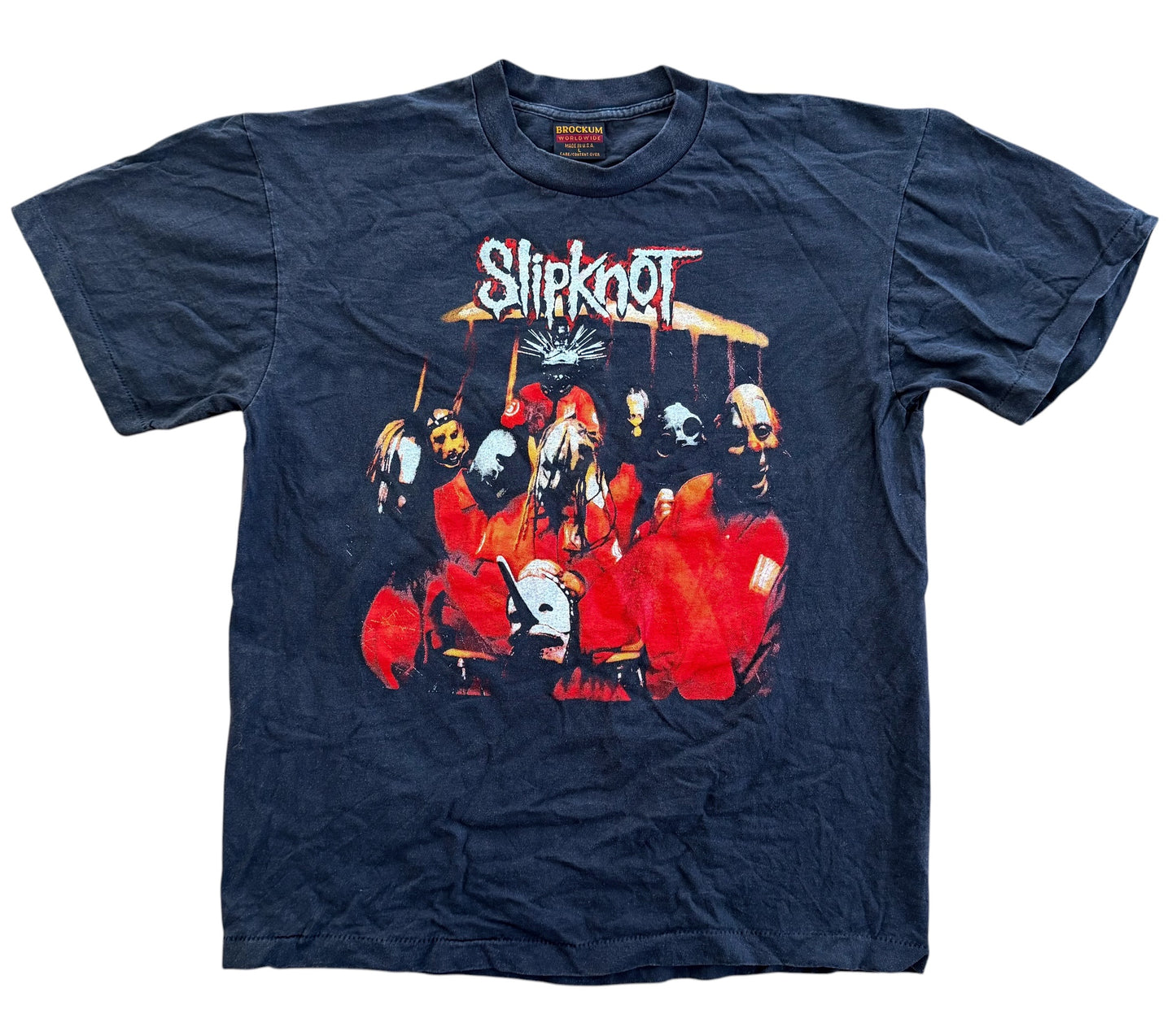 Slipknot Brockum Worldwide Single Stitch Band T-Shirt, Large