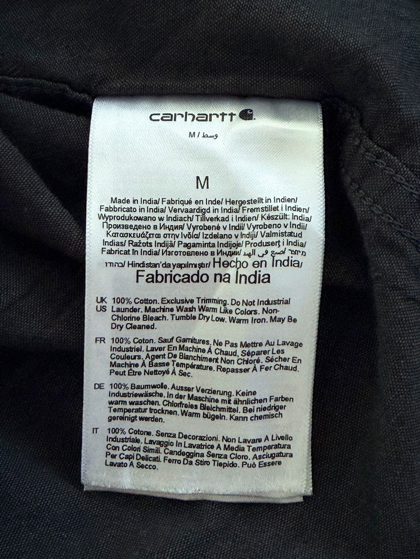 Carhartt Loose Fit Short Sleeve Workwear Shirt, Medium