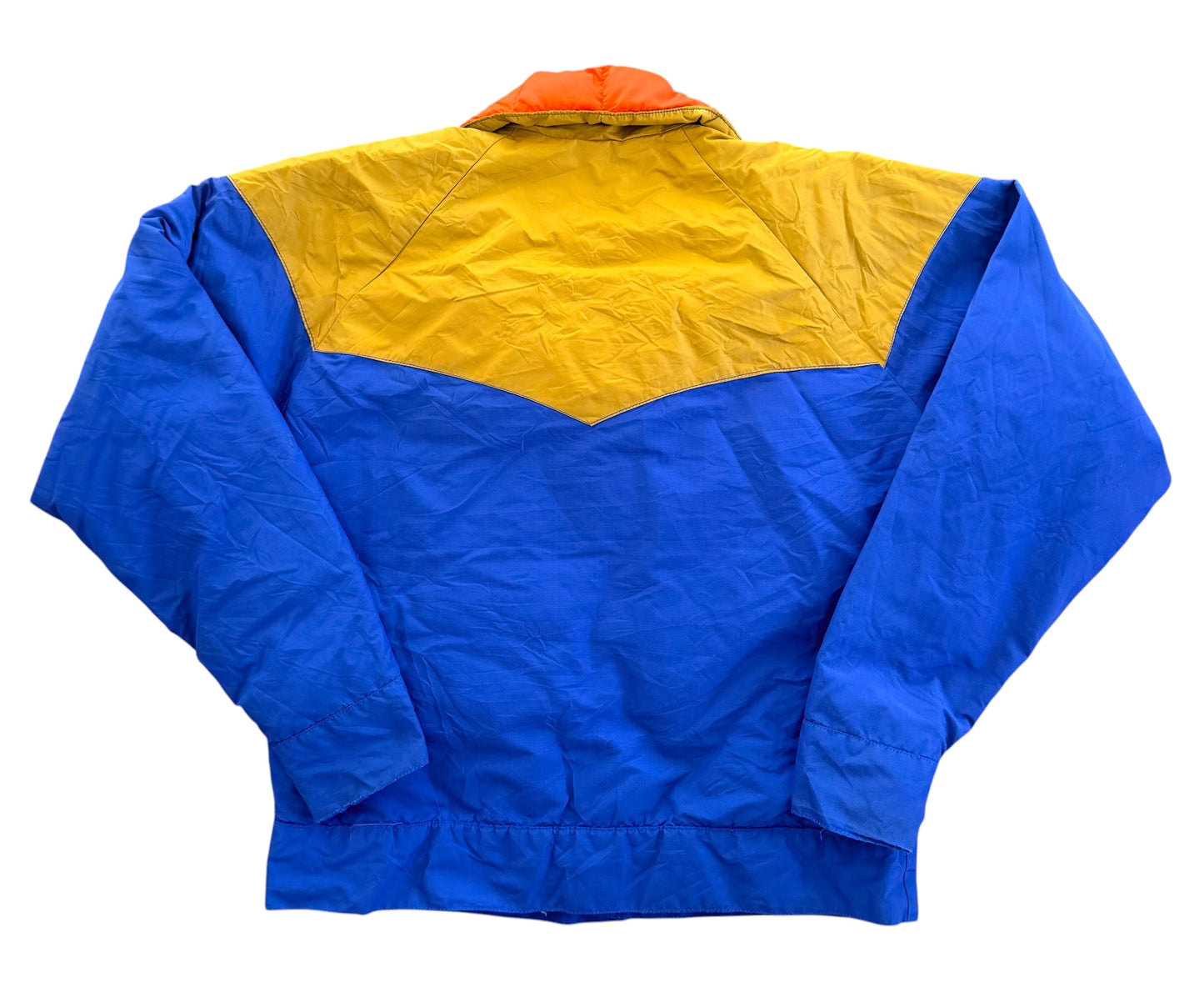 Vintage 1970s Powderhorn Mountaineering Jackson Hole Colour Block Ski Jacket, Large