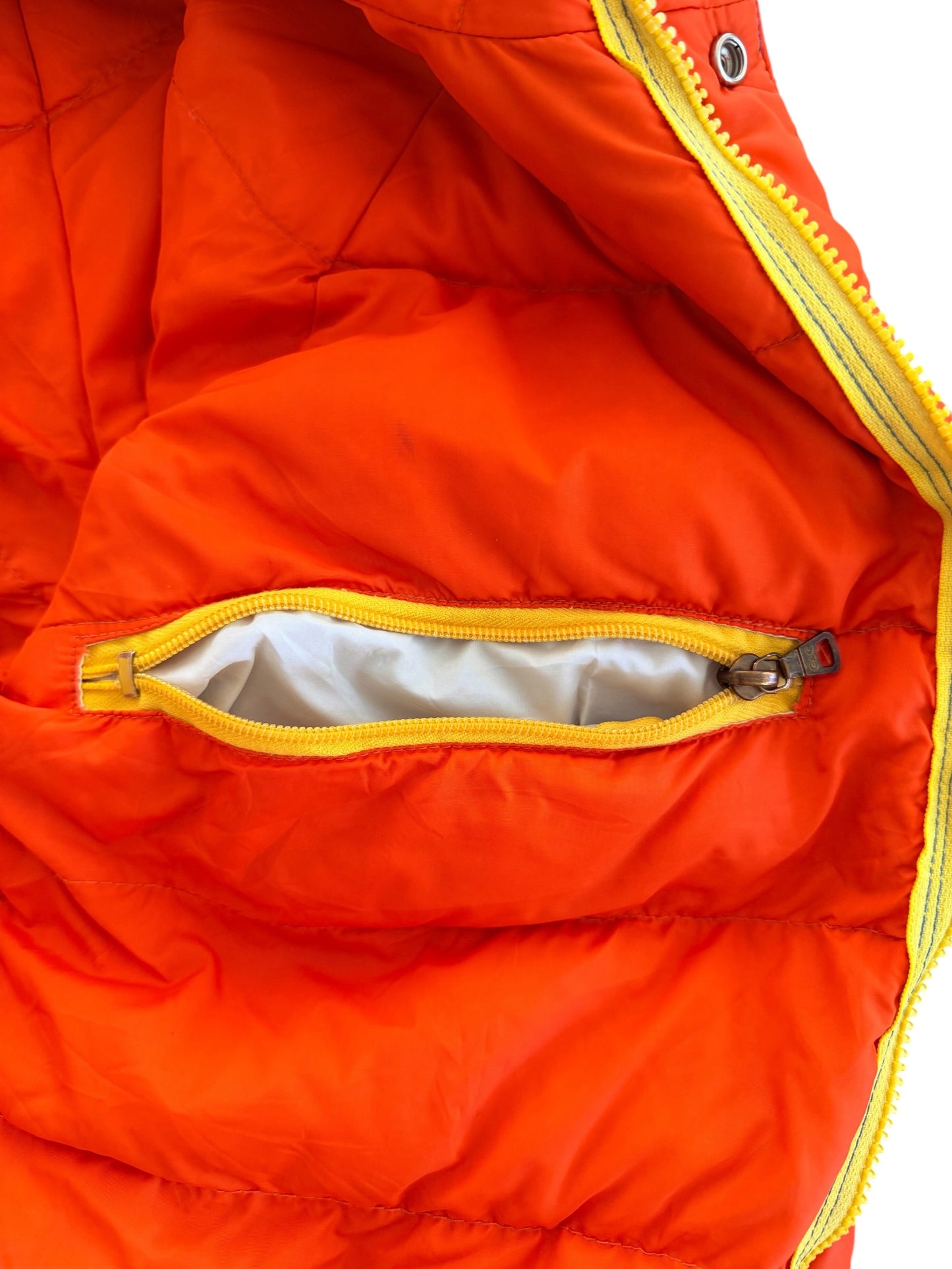 Vintage 1970s Powderhorn Mountaineering Jackson Hole Colour Block Ski Jacket, Large