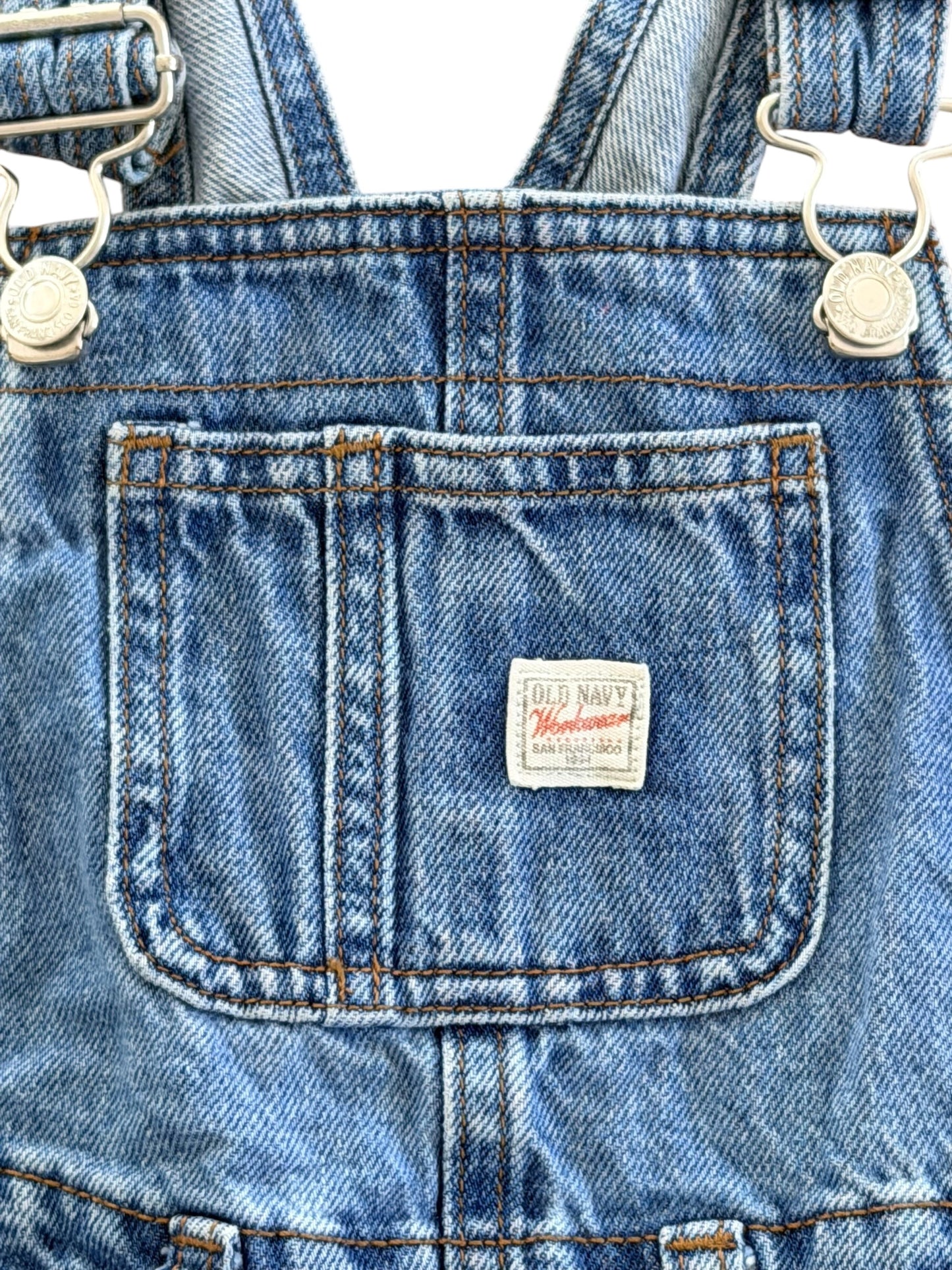 Kids Old Navy Denim Overalls, 4 Years