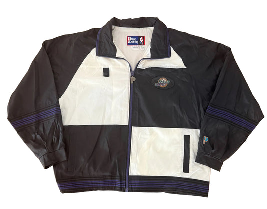 Vintage 90s Utah Jazz Pro Player NBA Embroidered Jacket – Size XL
