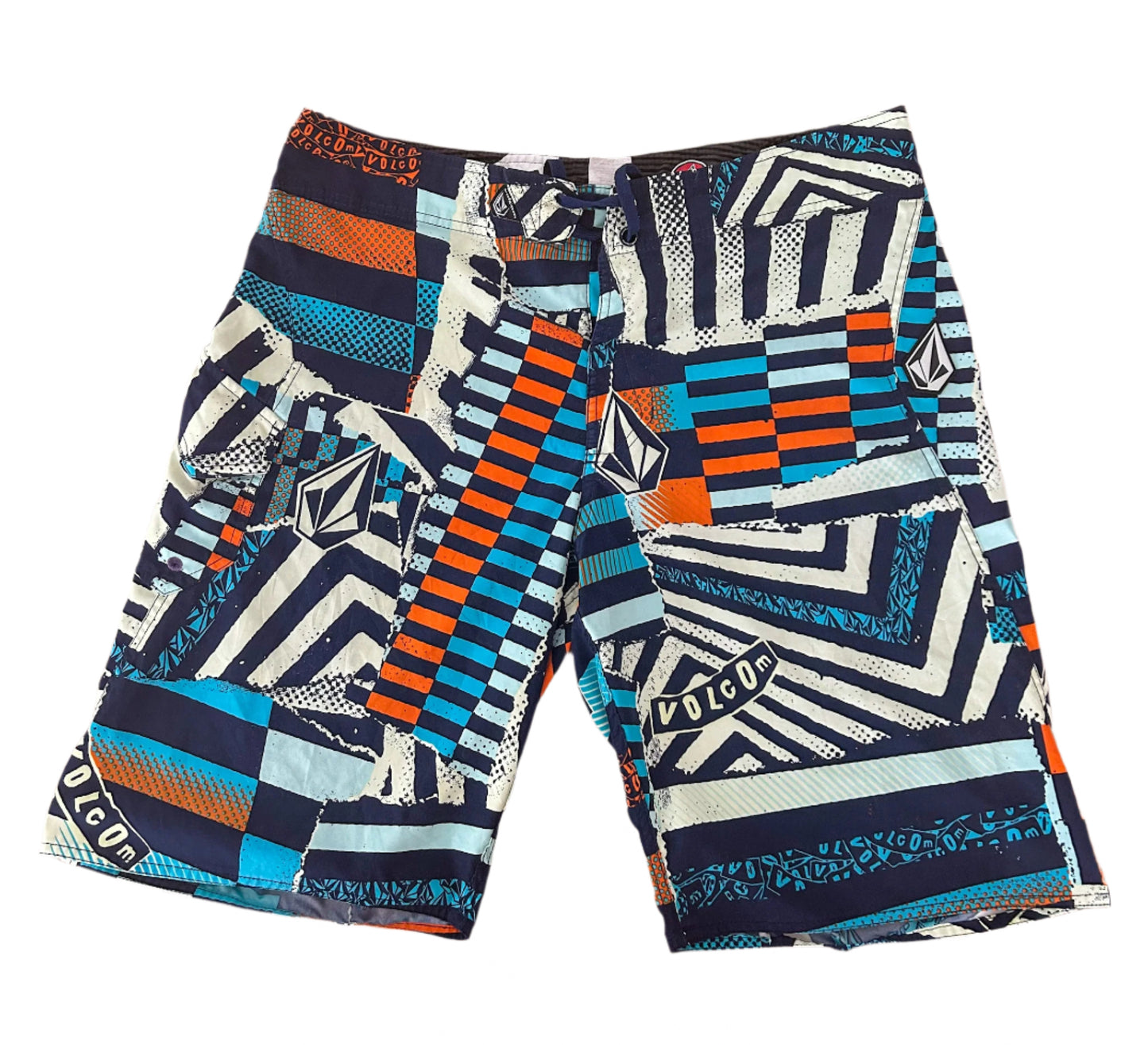 Volcom Abstract Pattern Boardshorts XL